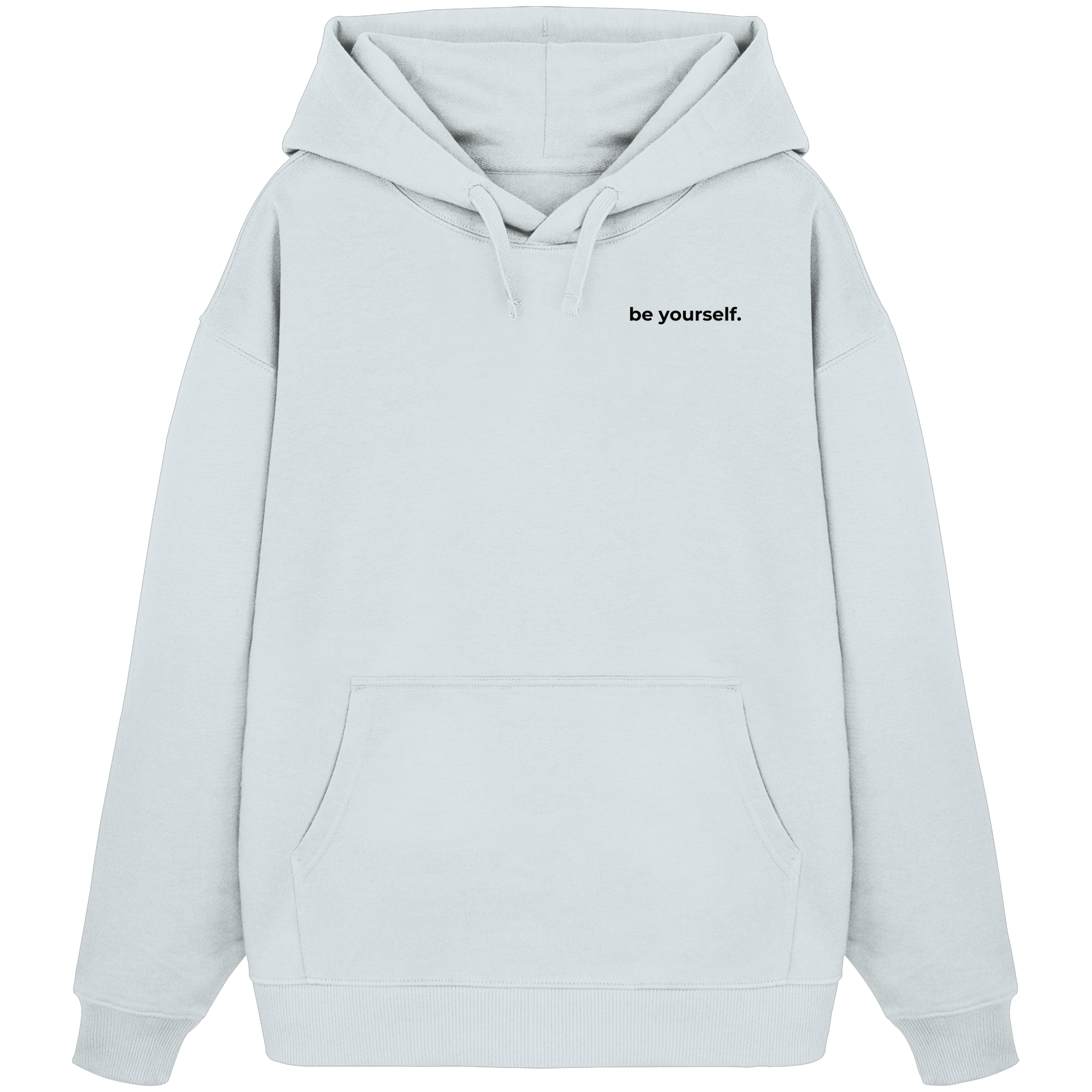 Trans Umbrella Backprint - Organic Oversize Hoodie
