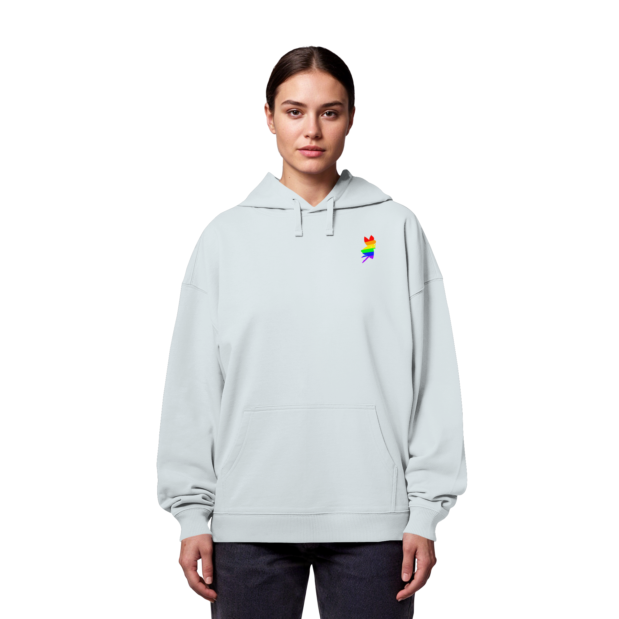 Regenbogen Fee - Organic Oversize Hoodie
