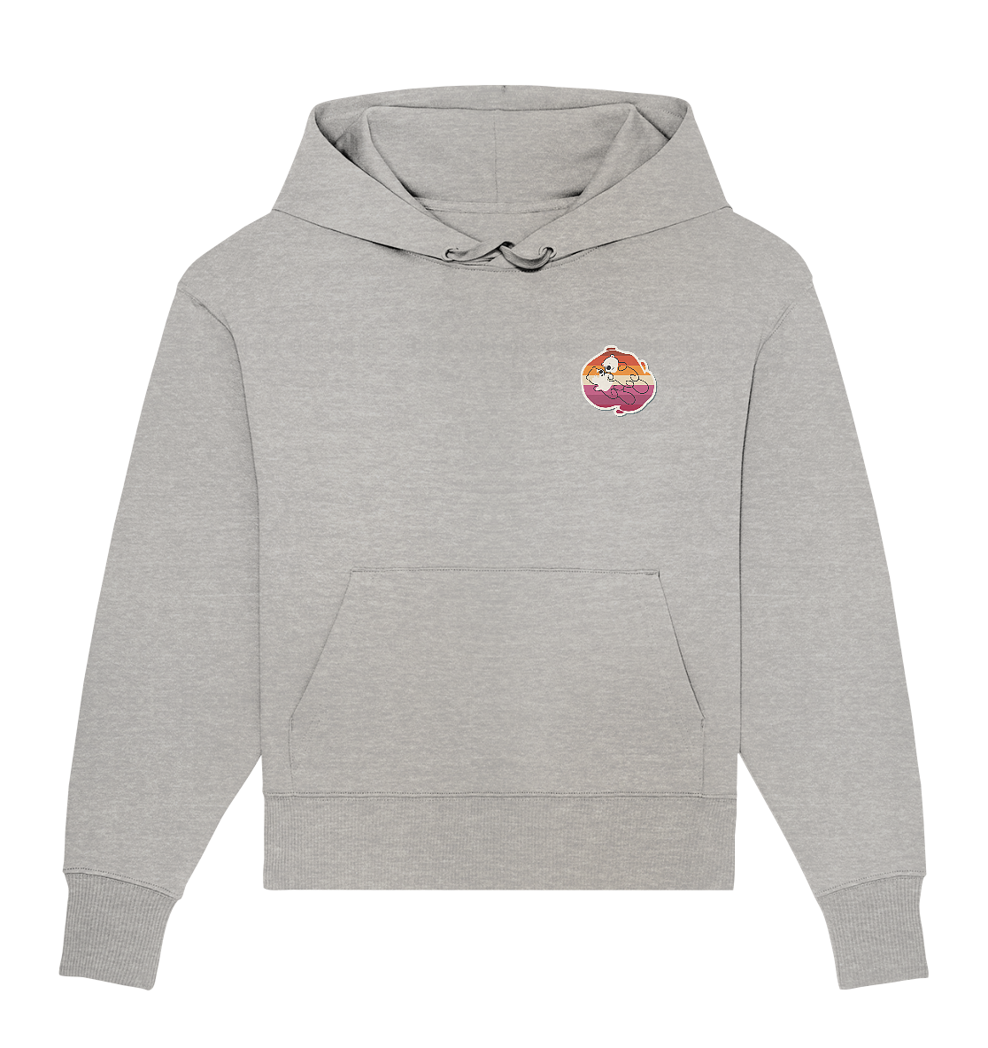 Lesbische Bieber Oversize Hoodie