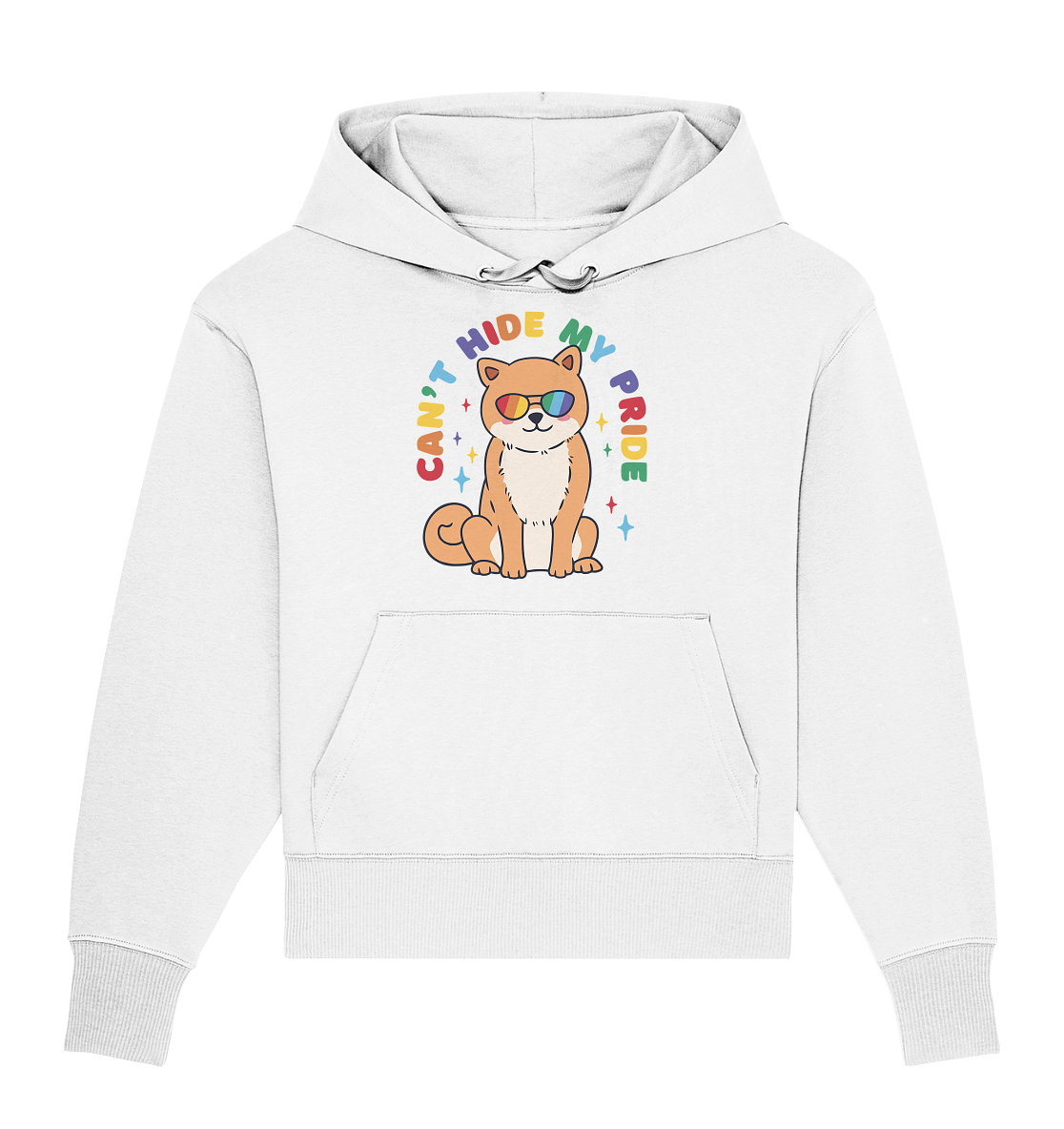 Can't Hide my Pride Doggo - Organic Oversize Hoodie