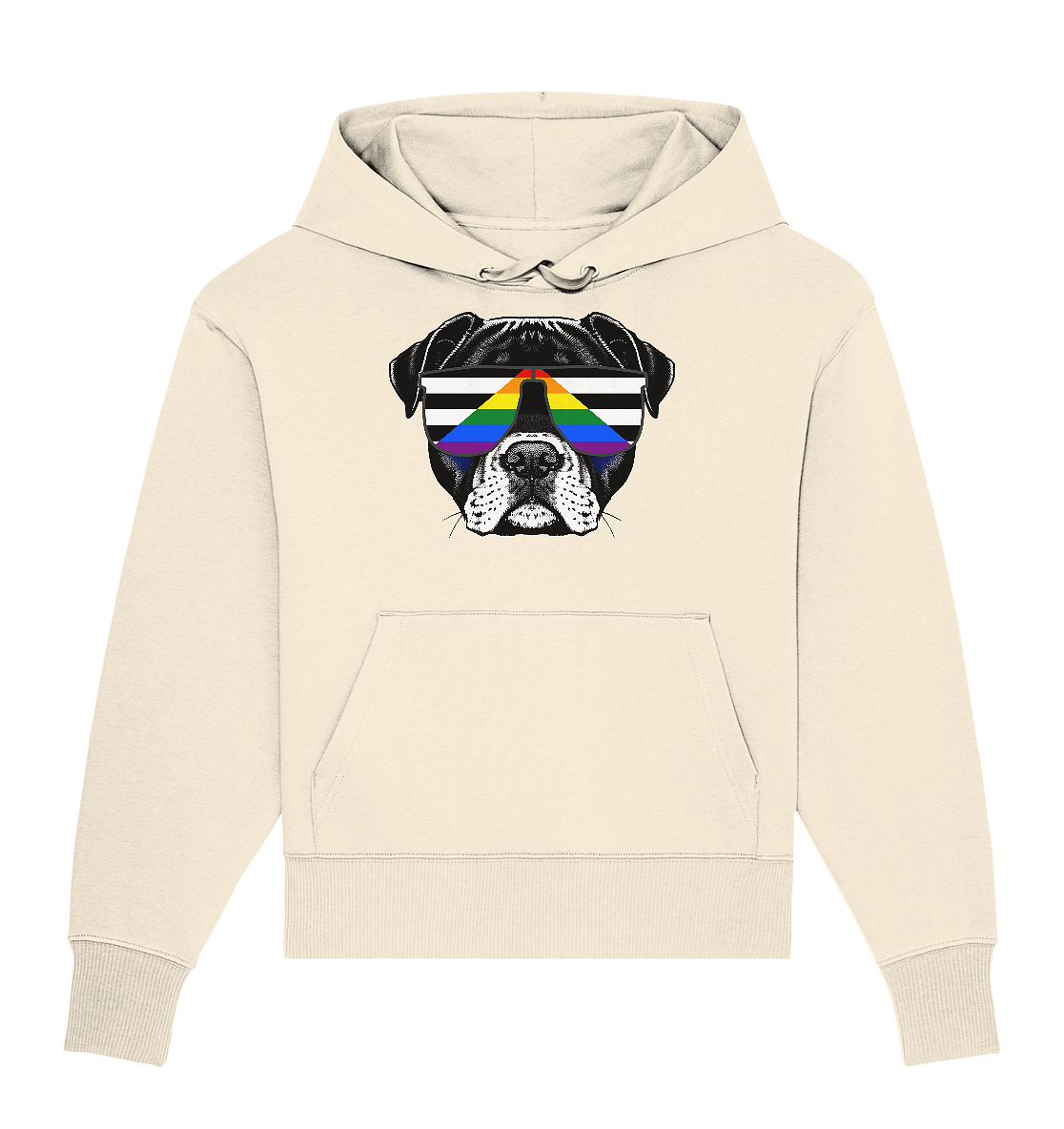 Straight Ally Doggo - Organic Oversize Hoodie
