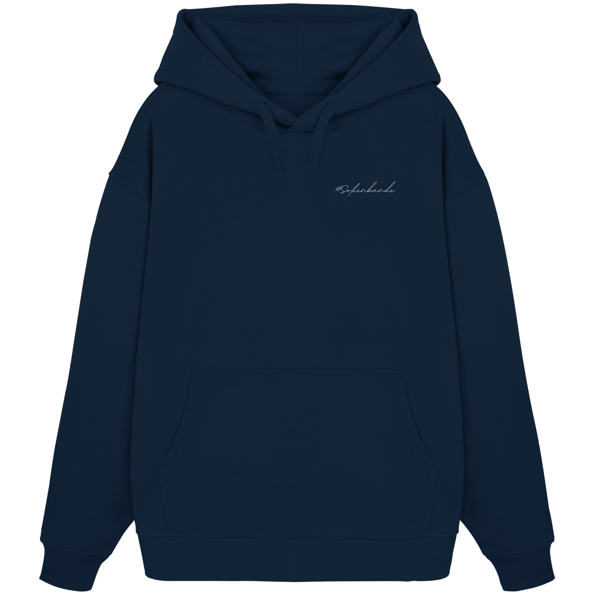 #Soßenbande (weiße Schrift) Oversize Hoodie