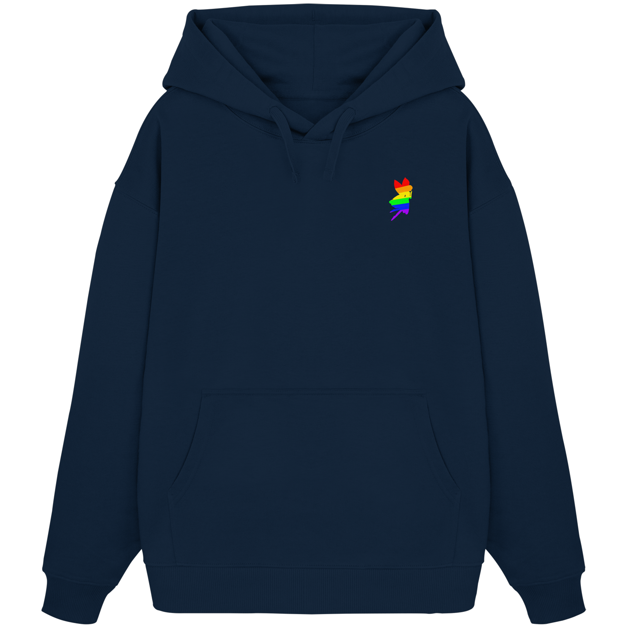 Regenbogen Fee - Organic Oversize Hoodie