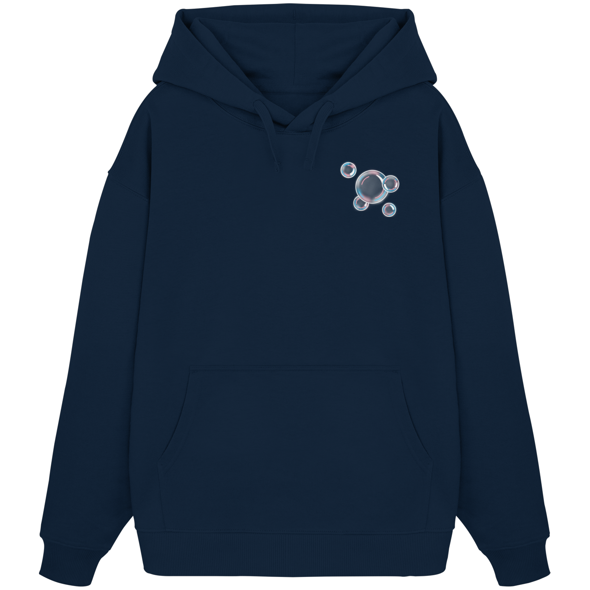 Trans Seifenblasen Oversize Hoodie