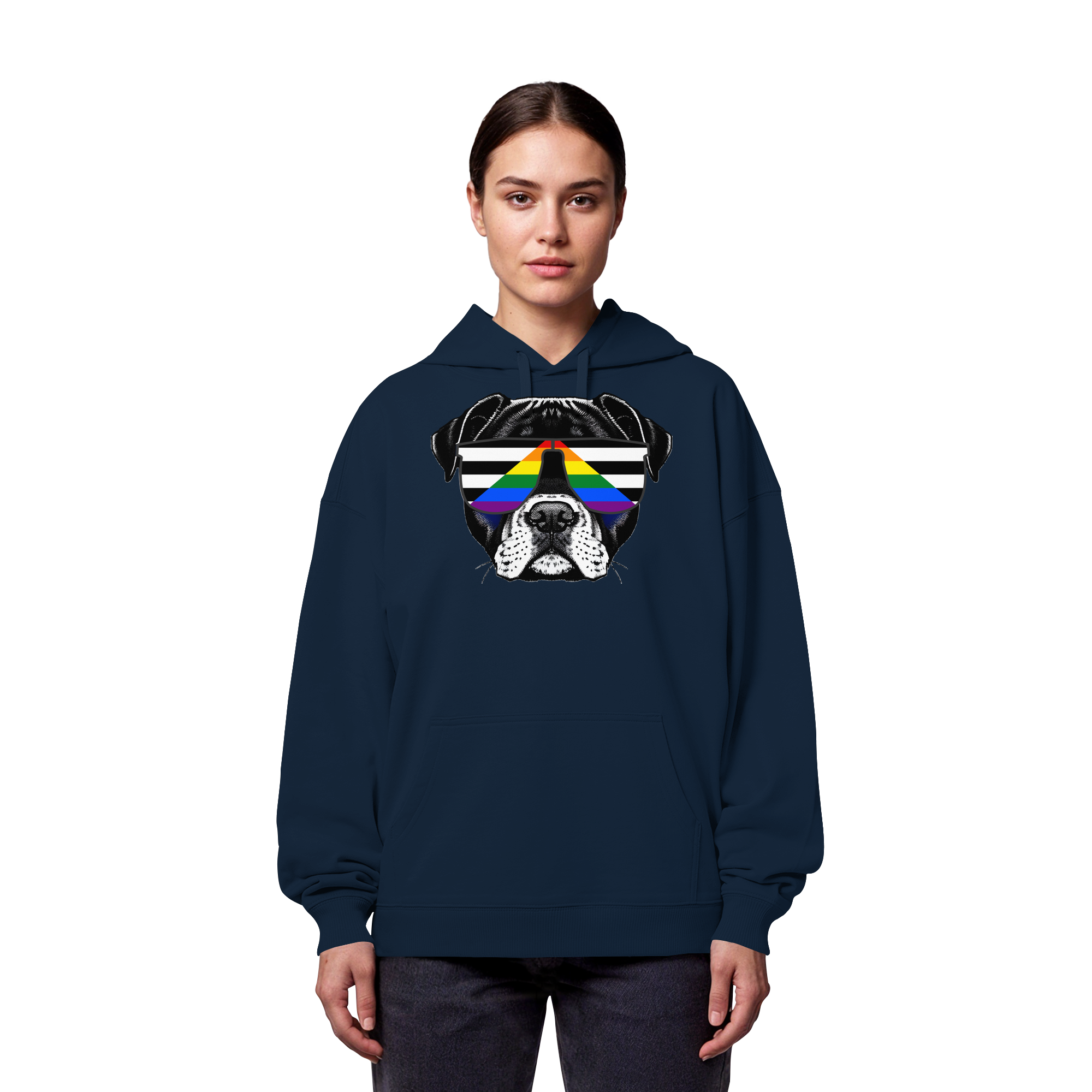 Straight Ally Doggo - Organic Oversize Hoodie