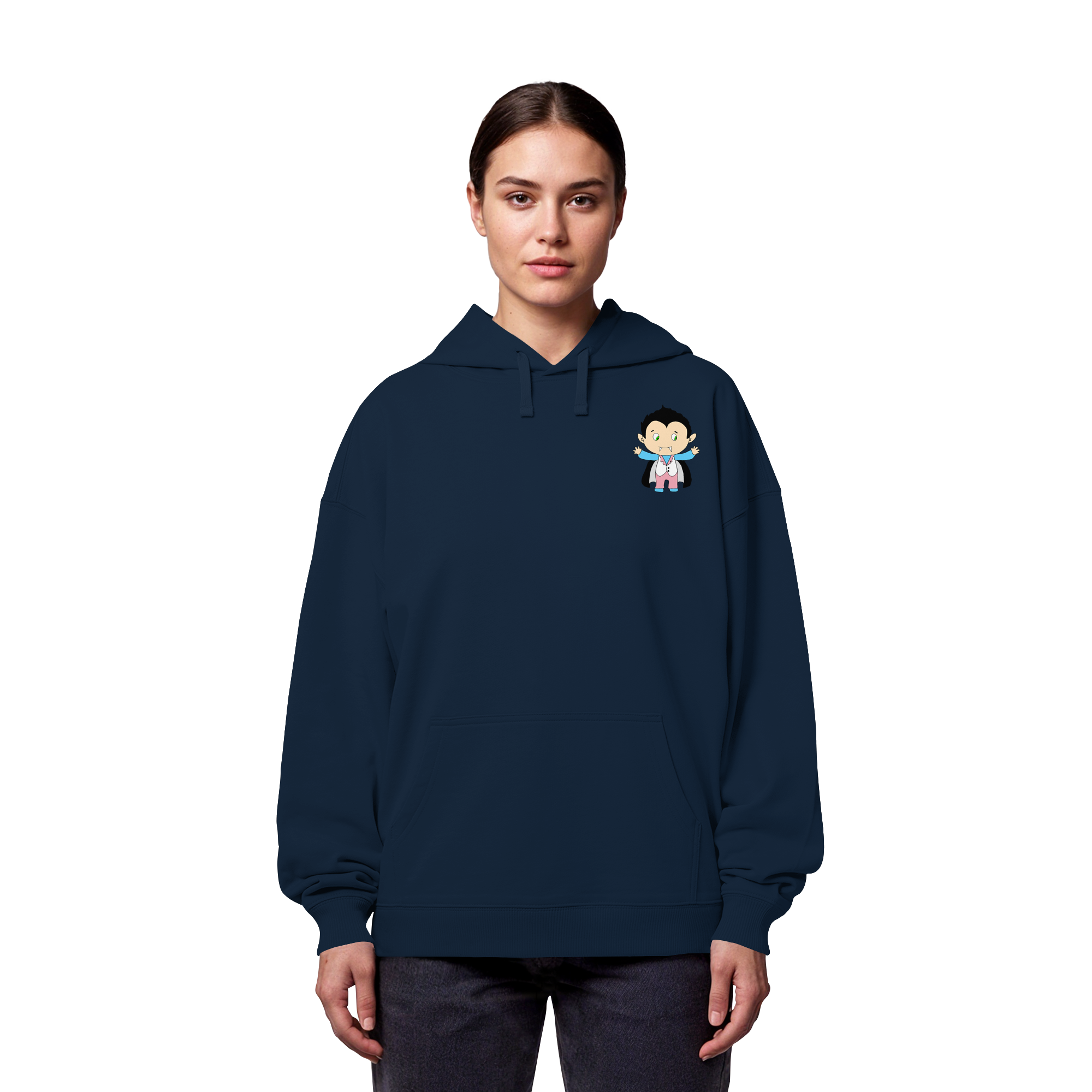 Trans*pir (Trans Flagge) - Organic Oversize Hoodie