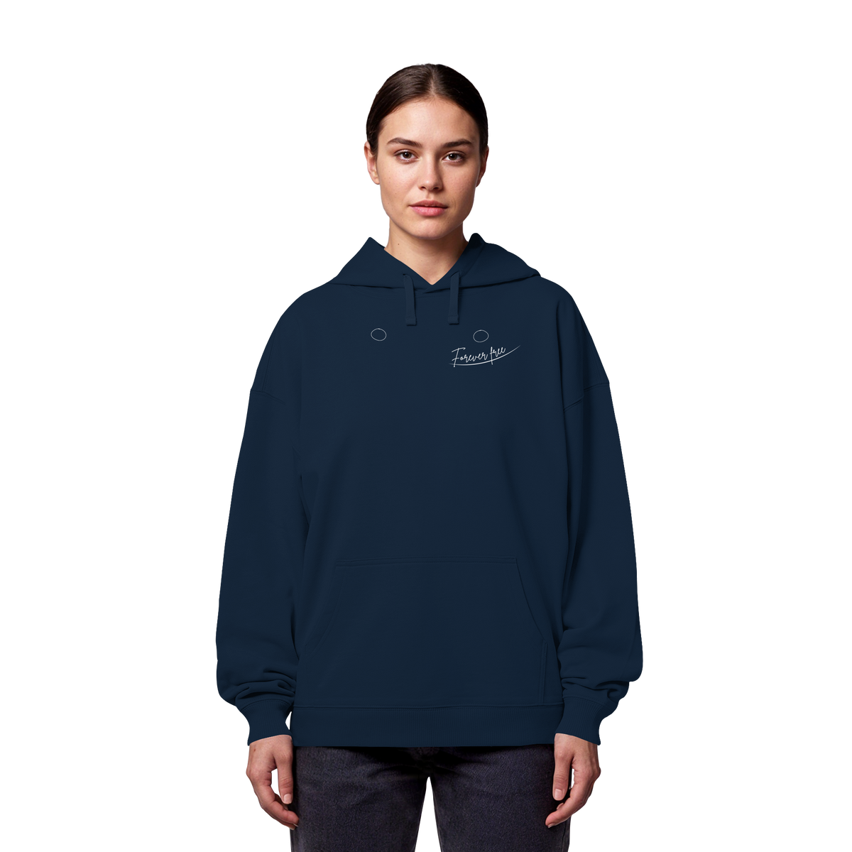 Forever Free nach Mastektomie "linksseitige Edition" - Organic Oversize Hoodie