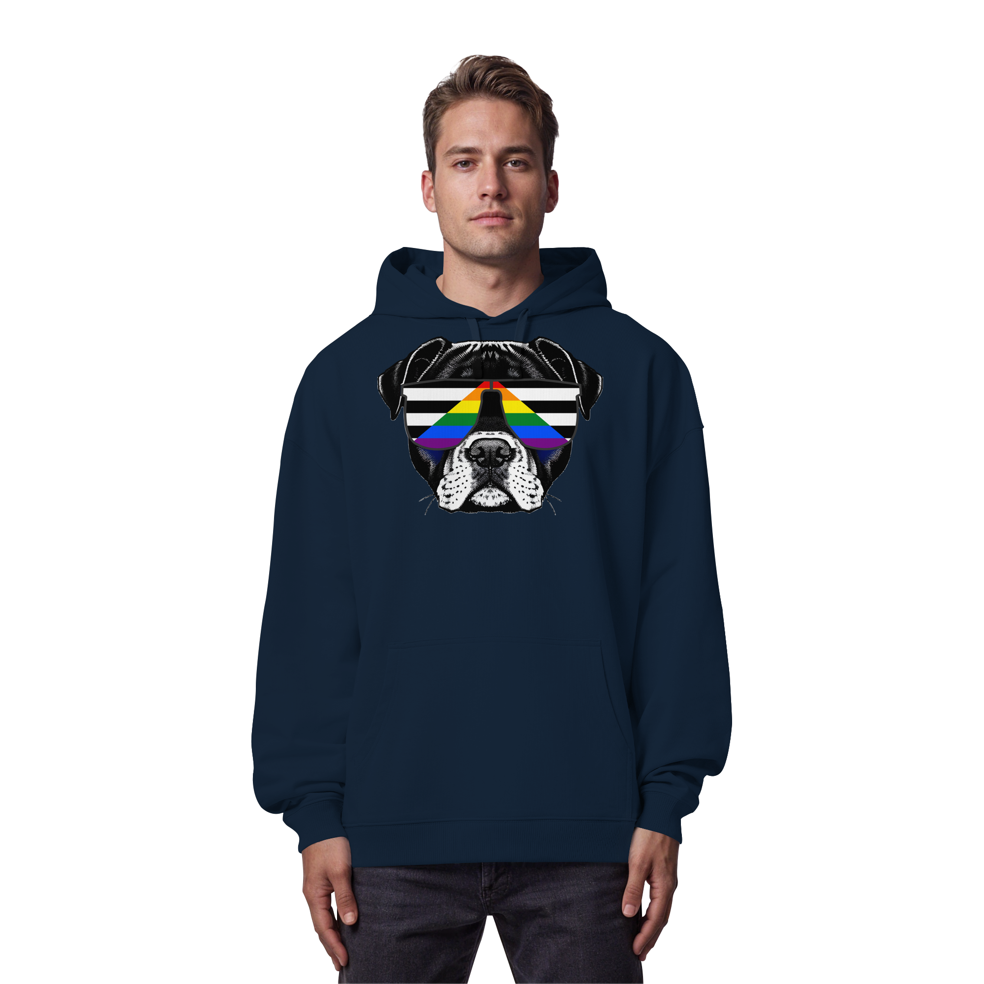 Straight Ally Doggo - Organic Oversize Hoodie