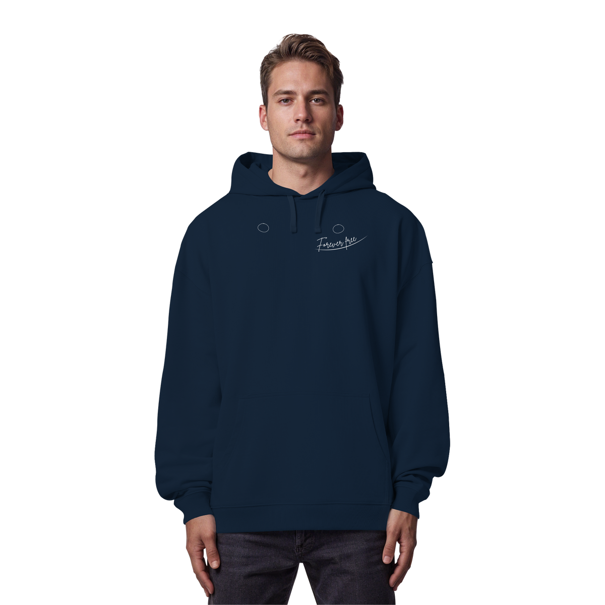 Forever Free nach Mastektomie "linksseitige Edition" - Organic Oversize Hoodie