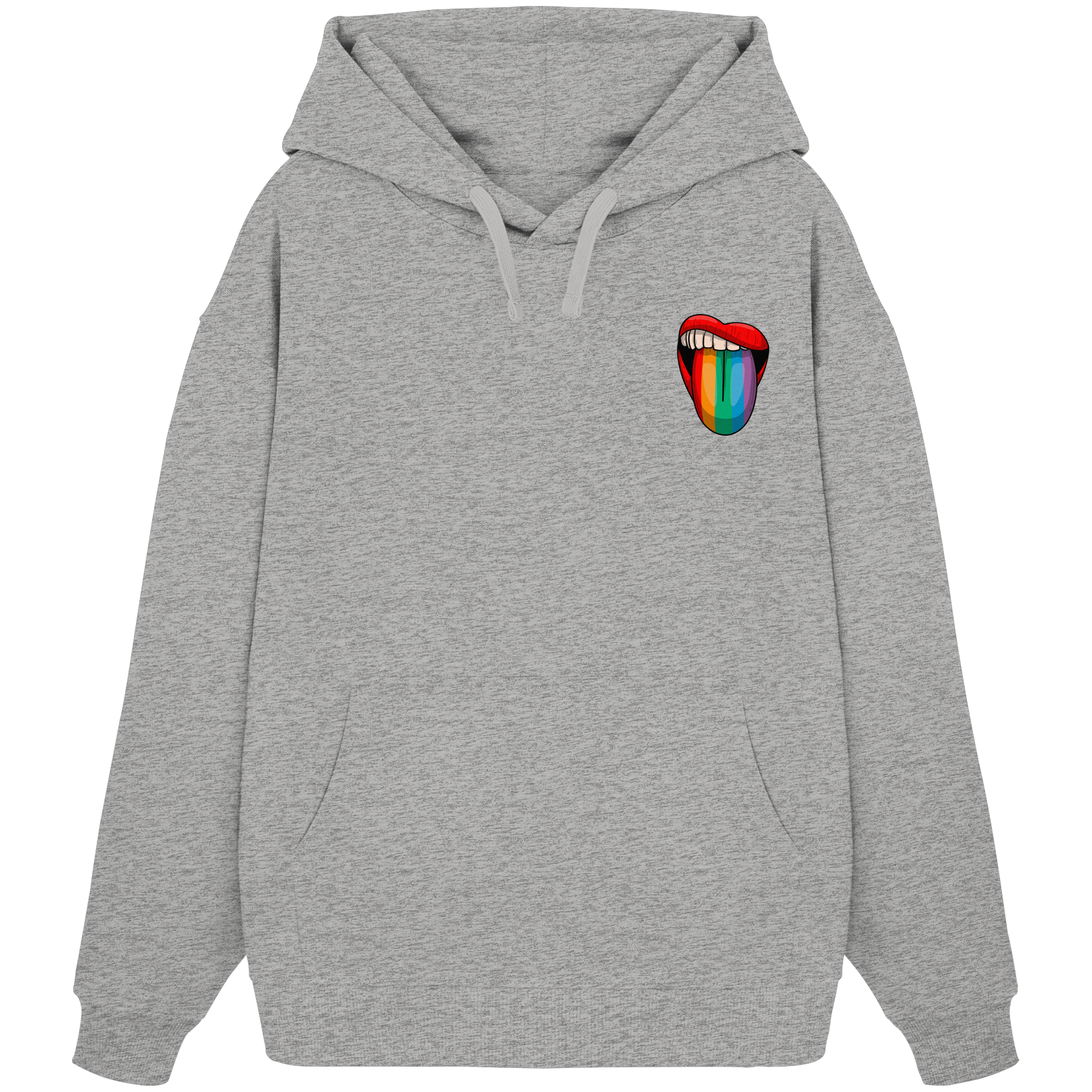Speak Up or Shut Up Backprint - Organic Oversize Hoodie