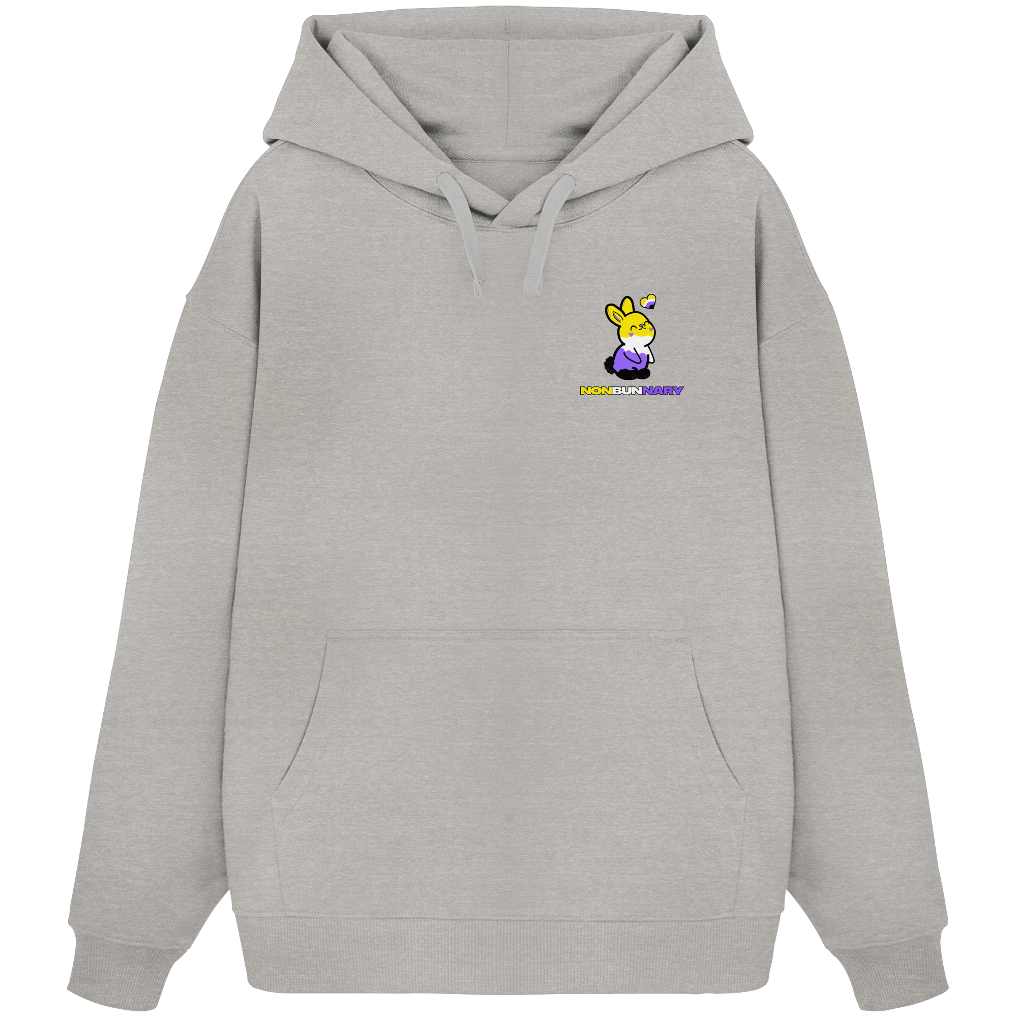 Nonbunnary - Organic Oversize Hoodie