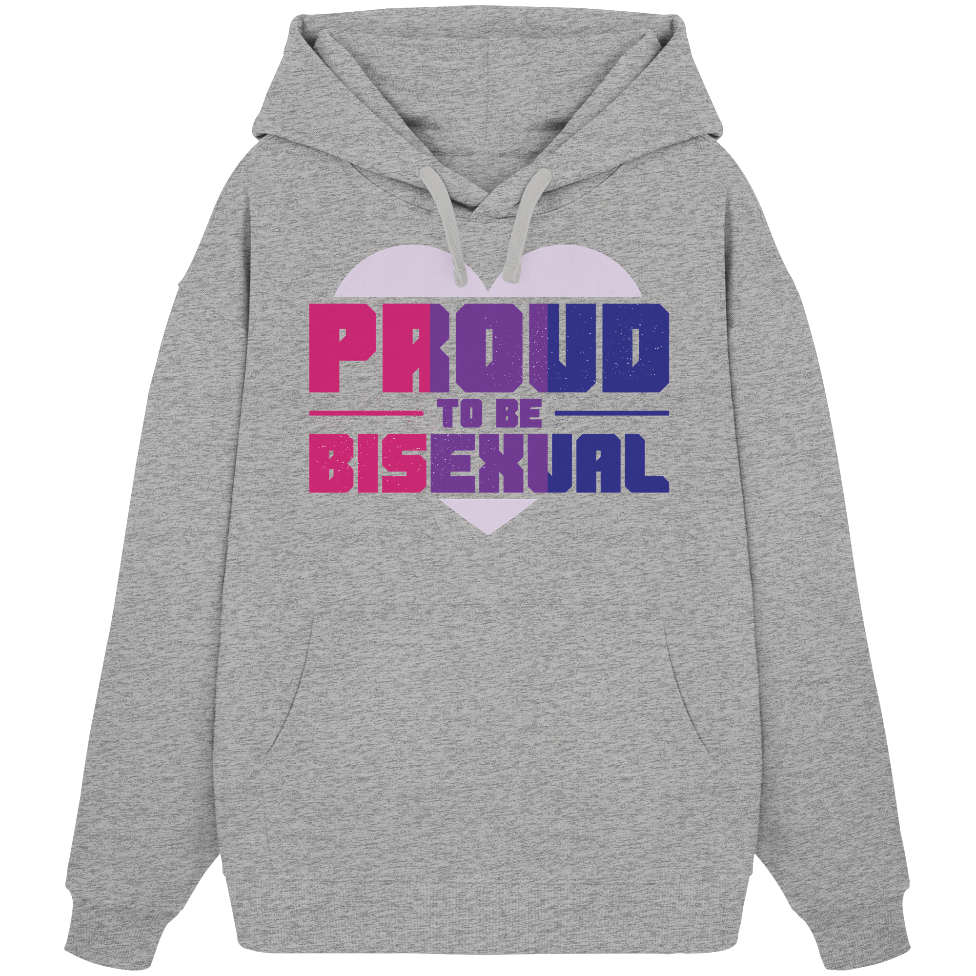 Proud to be Bisexual - Organic Oversize Hoodie