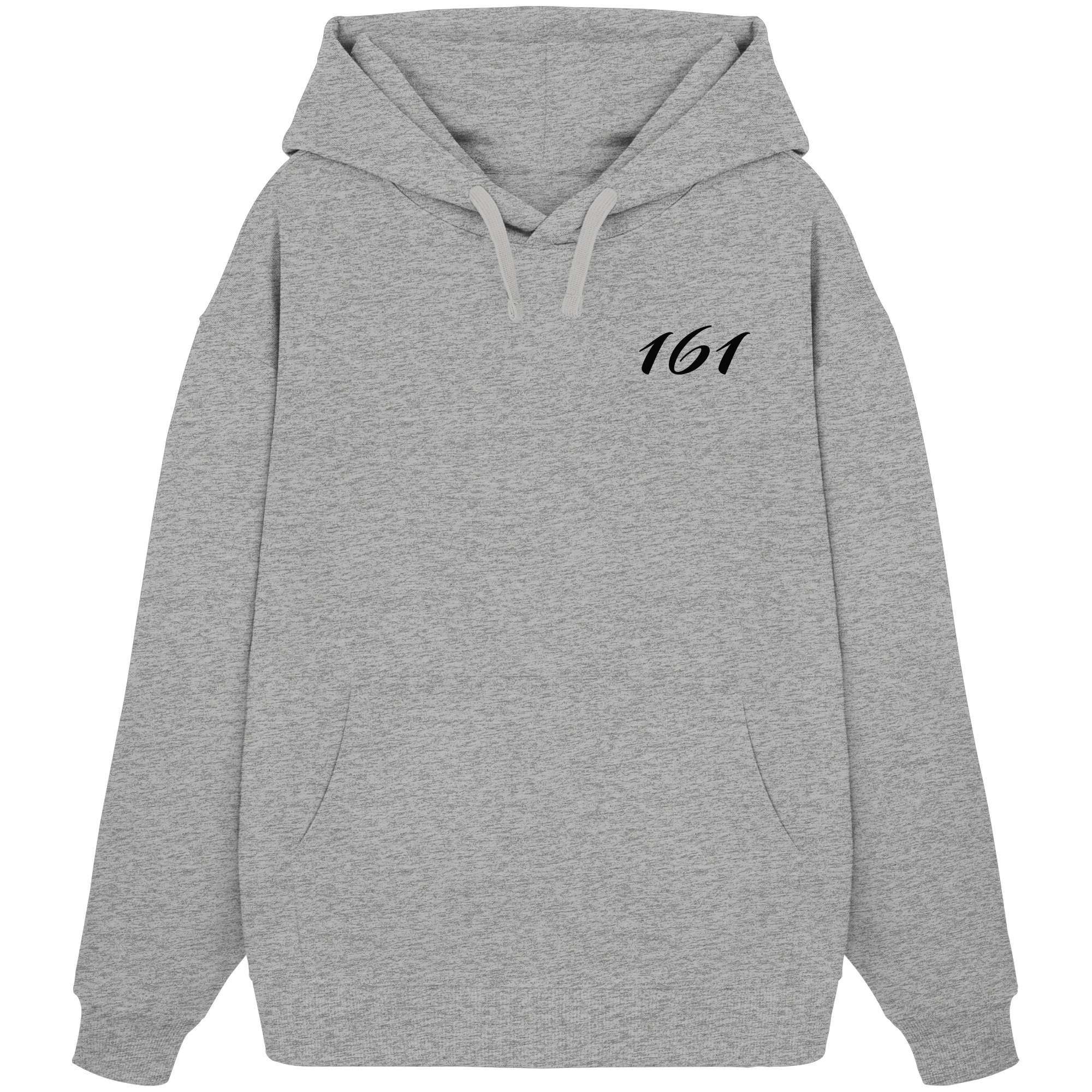 the world is a better place with anti fascism - Organic Oversize Hoodie
