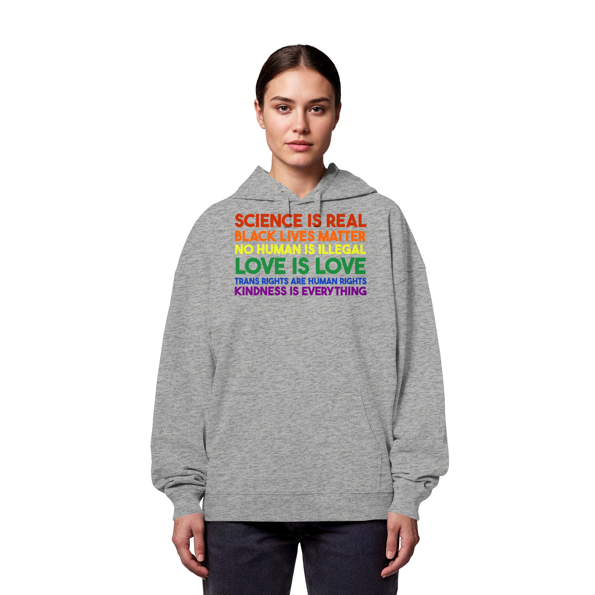 Kindness is Everything - Organic Oversize Hoodie