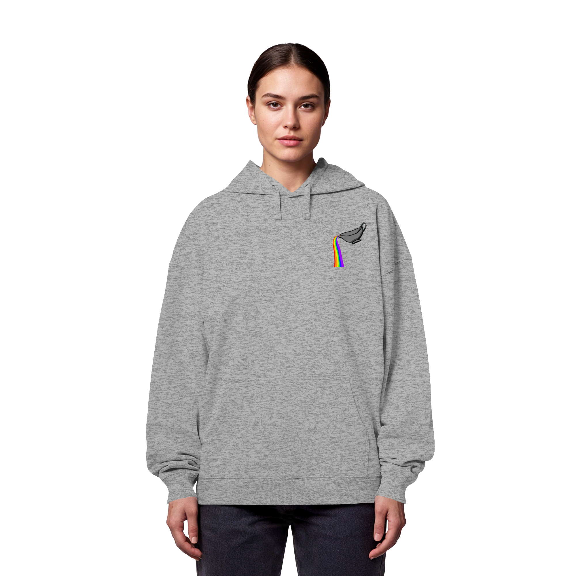 Regenbogen Soße: Sauciere - Organic Oversize Hoodie