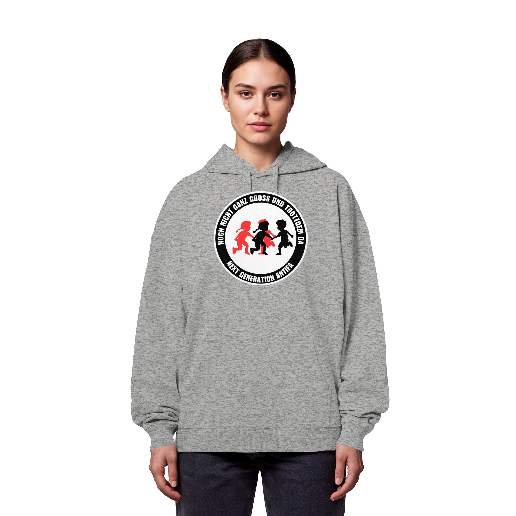 Noch nicht ganz gross und trotzdem da: Next Generation Antifa - Organic Oversize Hoodie