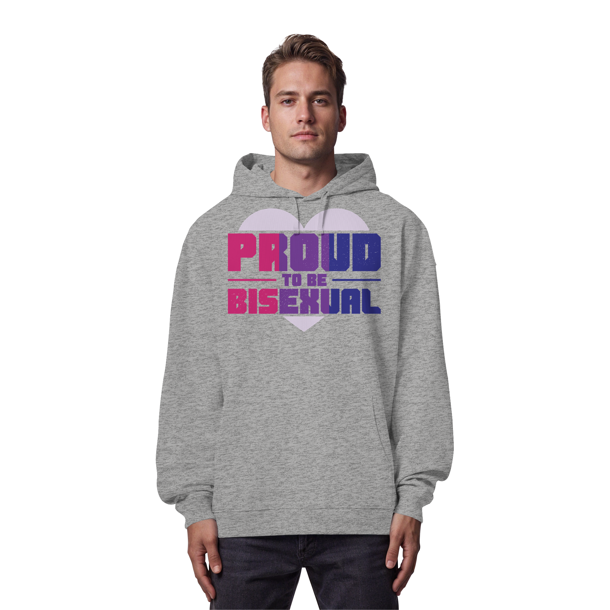 Proud to be Bisexual - Organic Oversize Hoodie