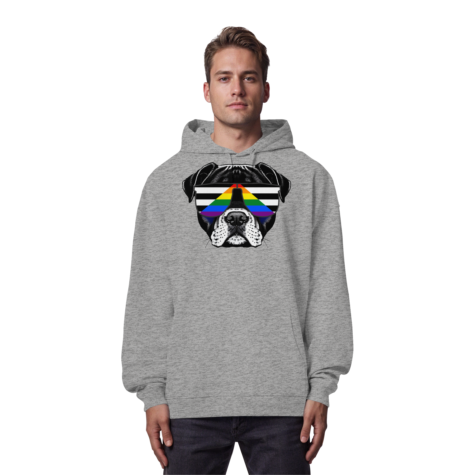 Straight Ally Doggo - Organic Oversize Hoodie