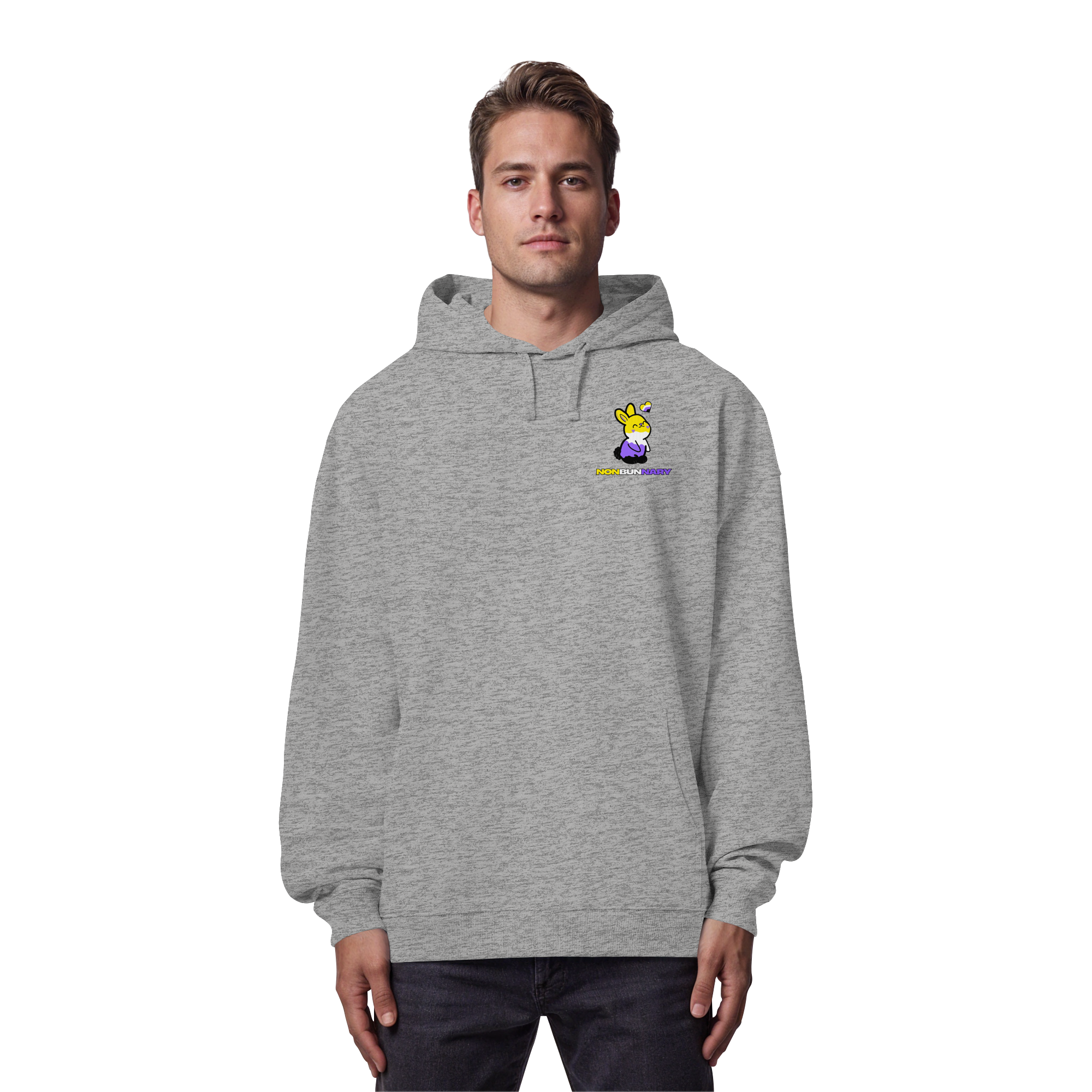 Nonbunnary - Organic Oversize Hoodie