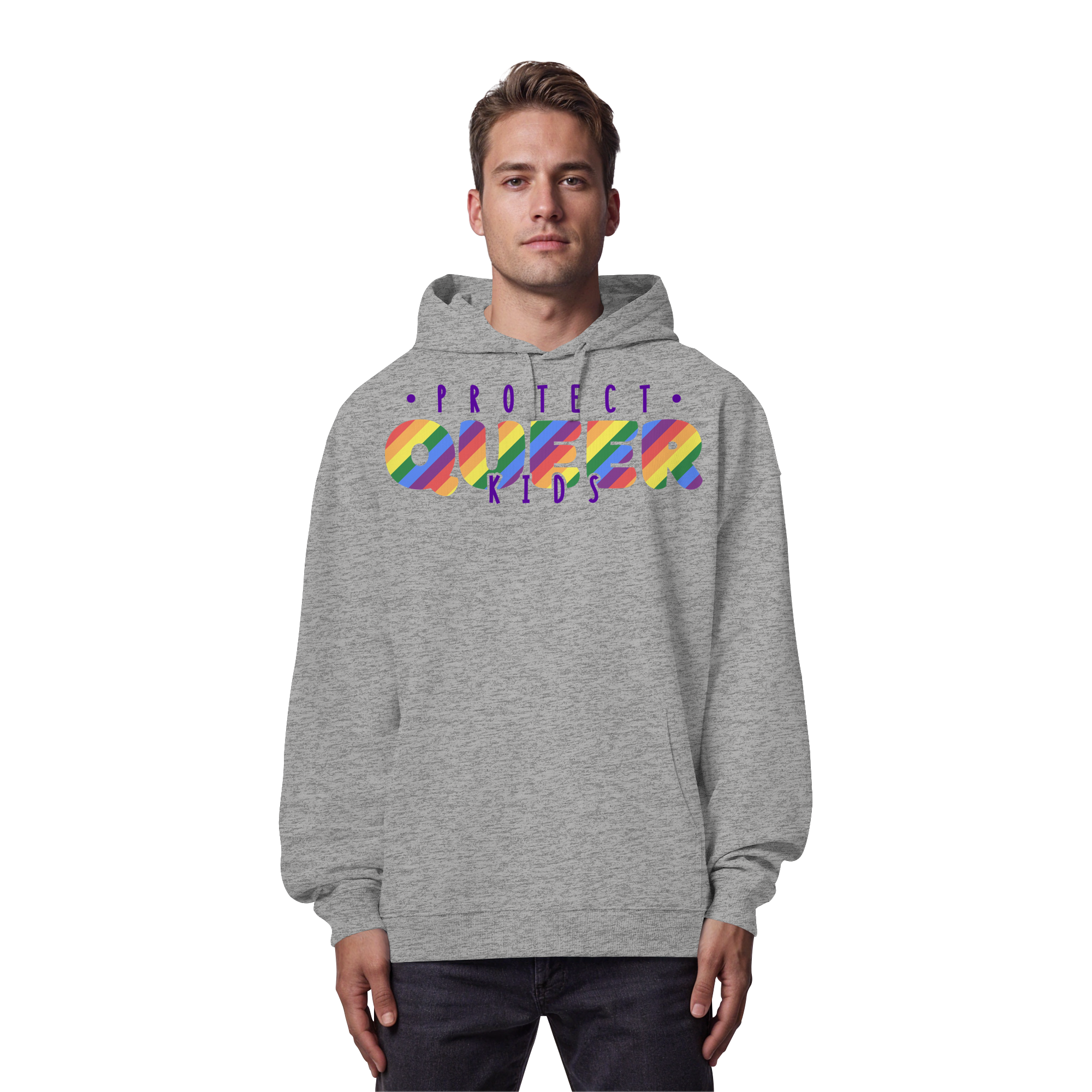 Protect Queer Kids - Organic Oversize Hoodie