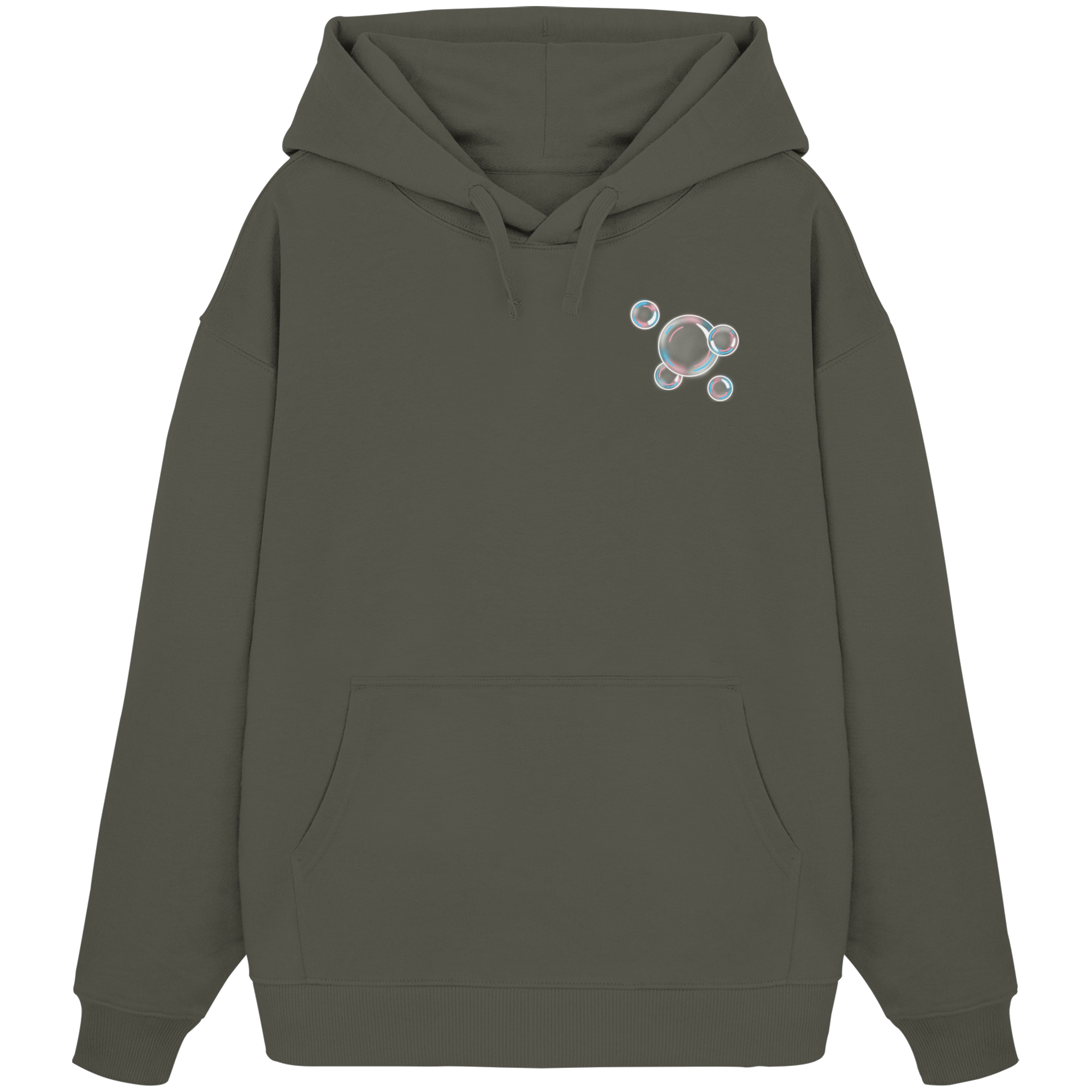 Trans Seifenblasen Oversize Hoodie