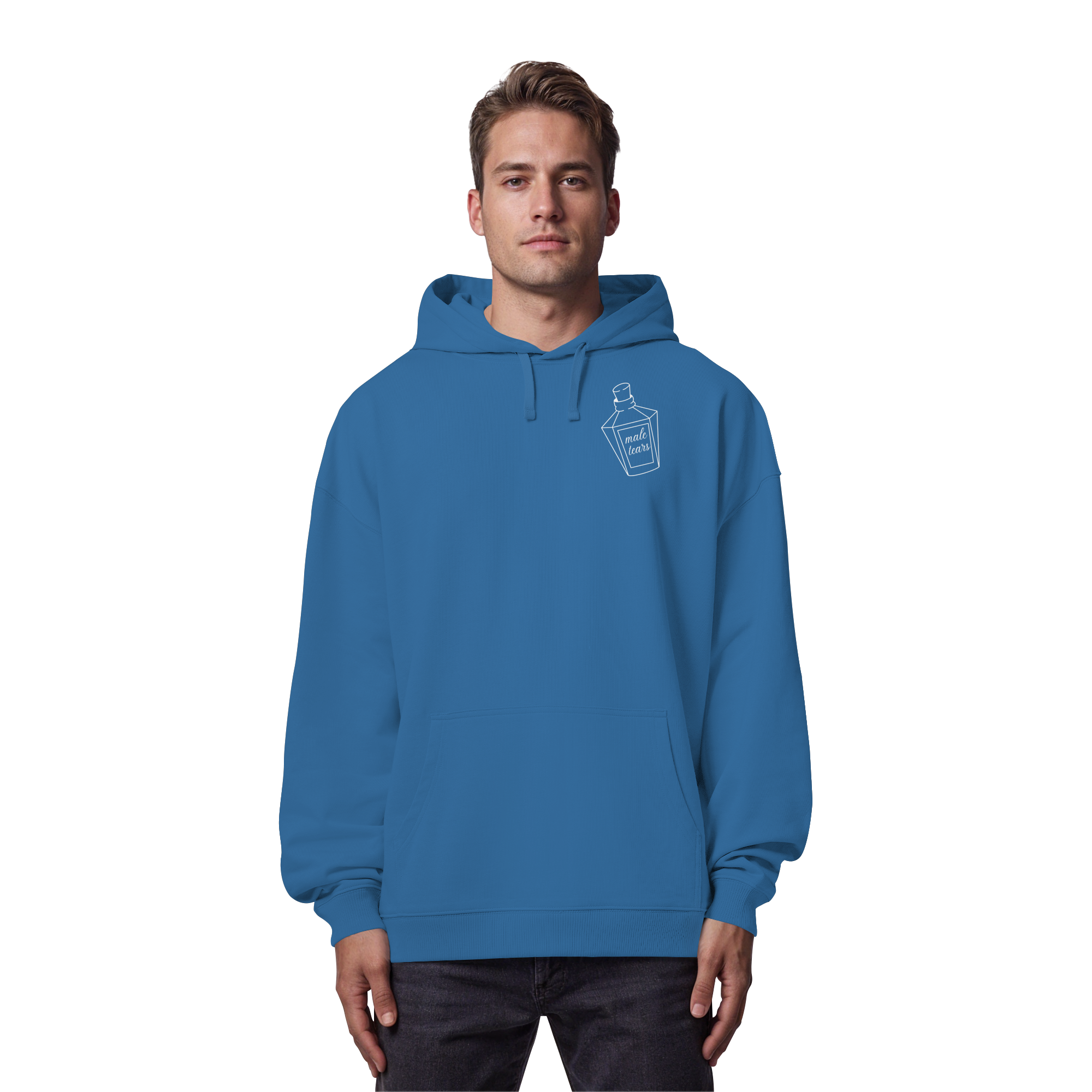 Male Tears - Organic Oversize Hoodie