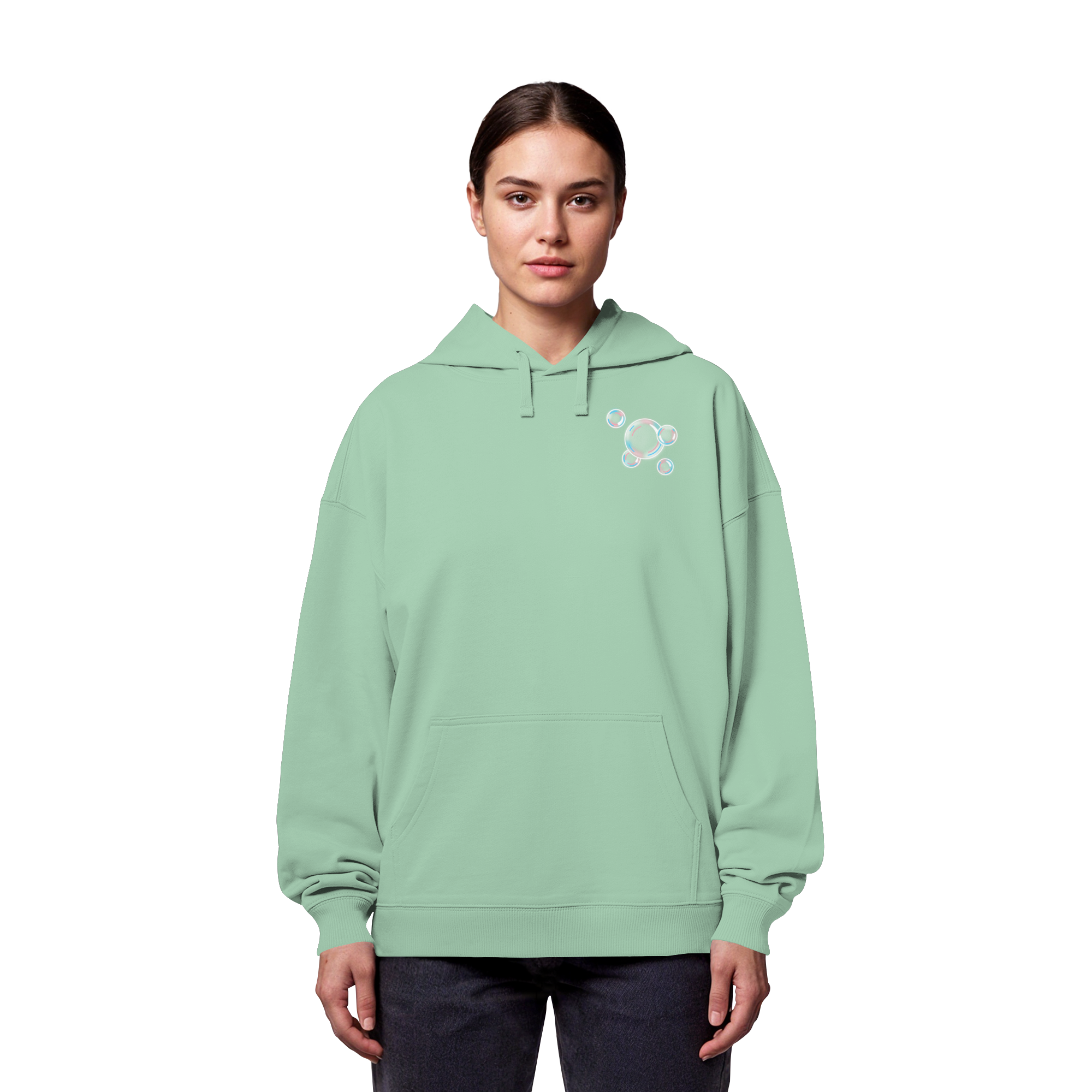 Trans Seifenblasen - Organic Oversize Hoodie