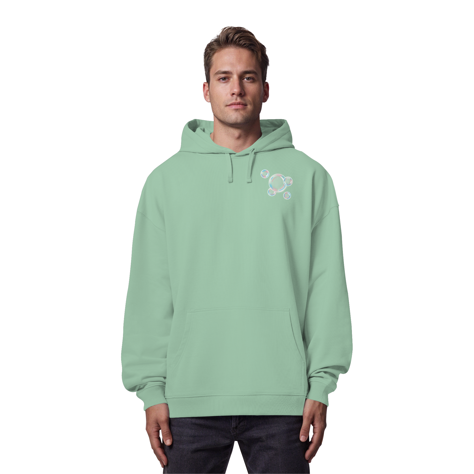 Trans Seifenblasen - Organic Oversize Hoodie