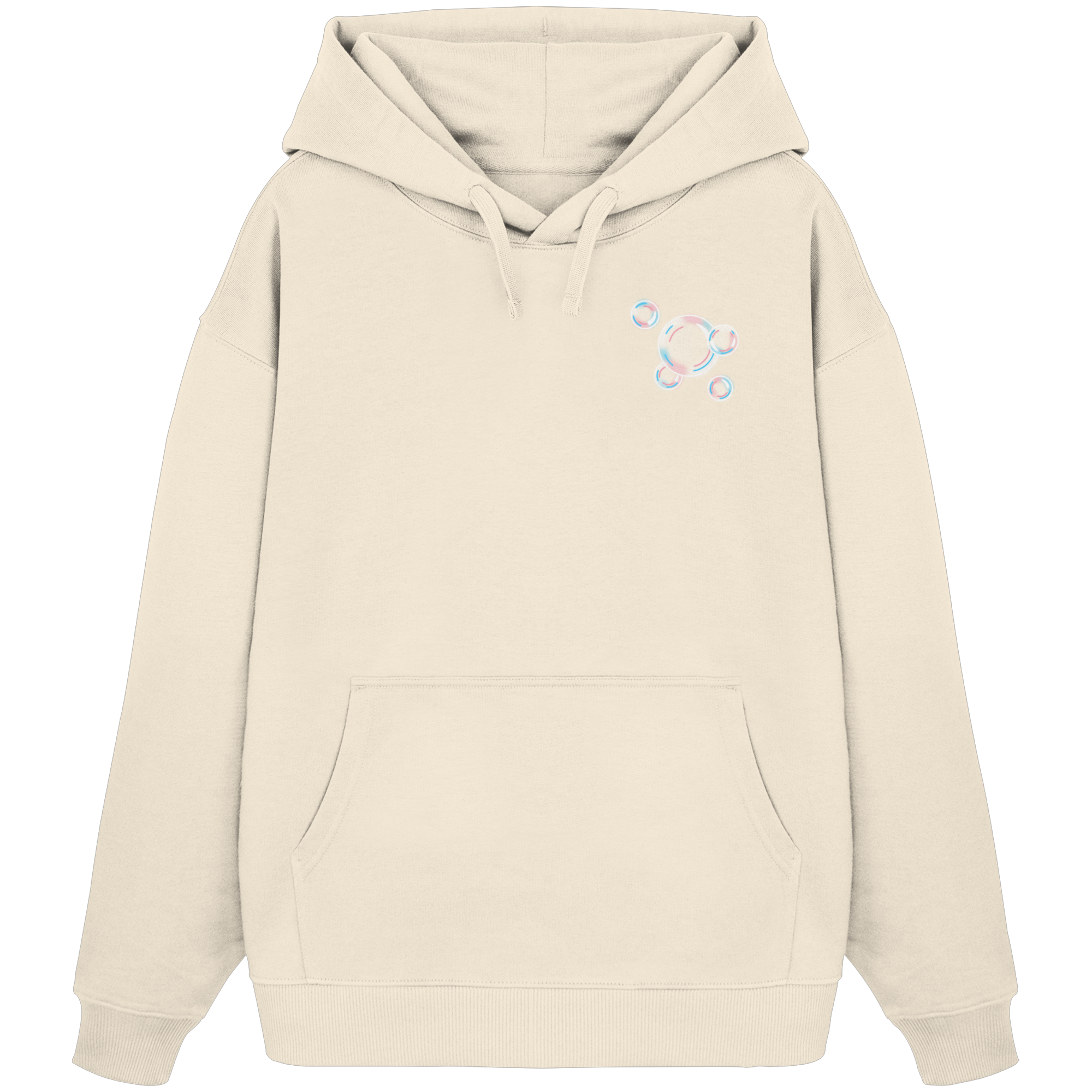 Trans Seifenblasen Oversize Hoodie
