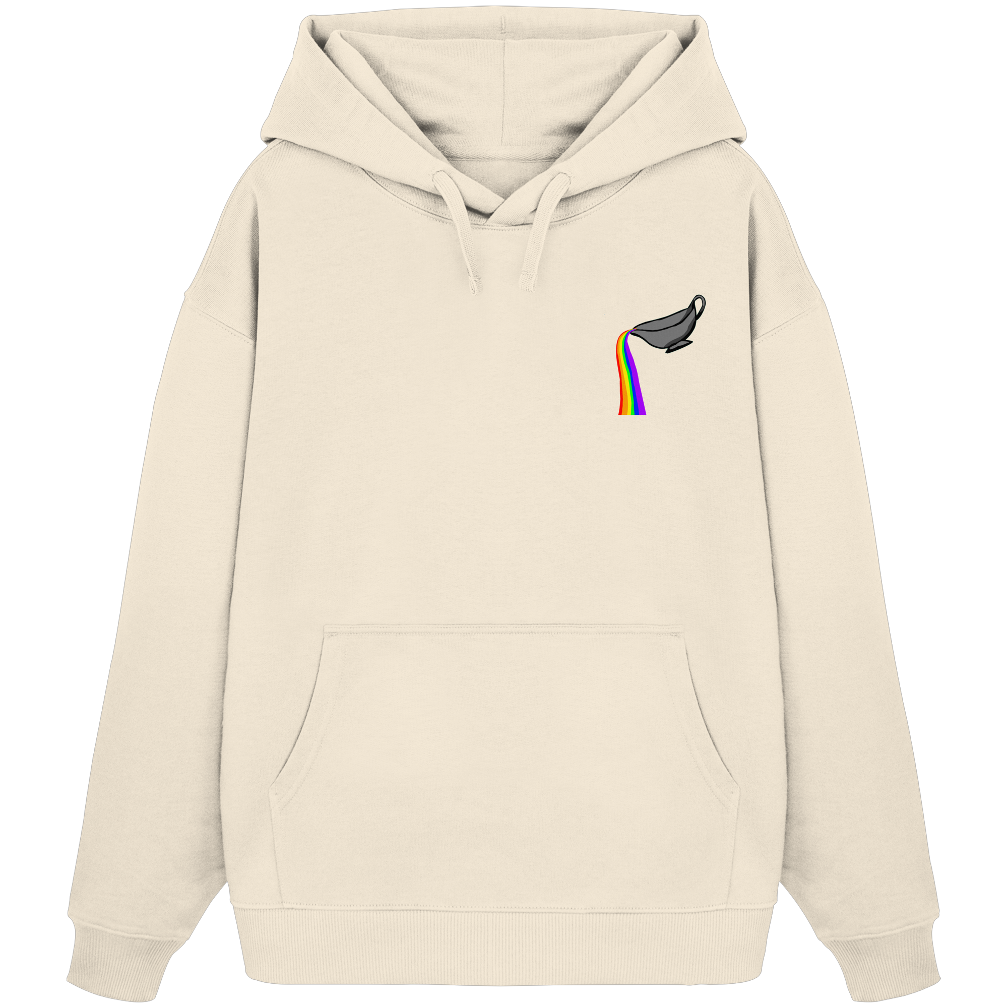Regenbogen Soße: Sauciere - Organic Oversize Hoodie