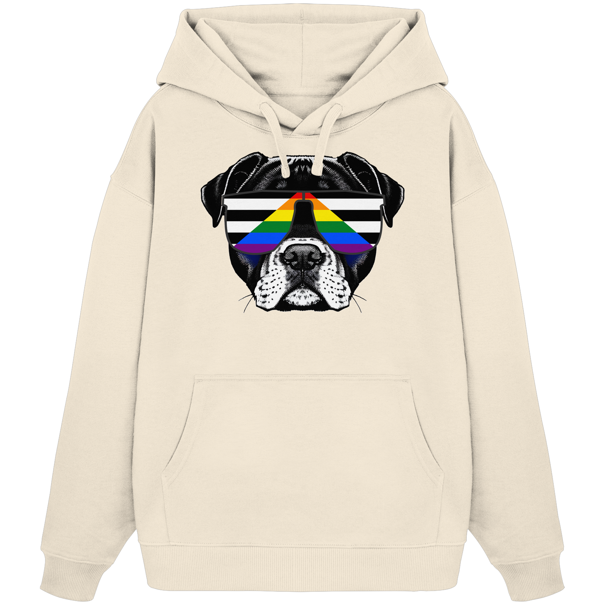 Straight Ally Doggo - Organic Oversize Hoodie