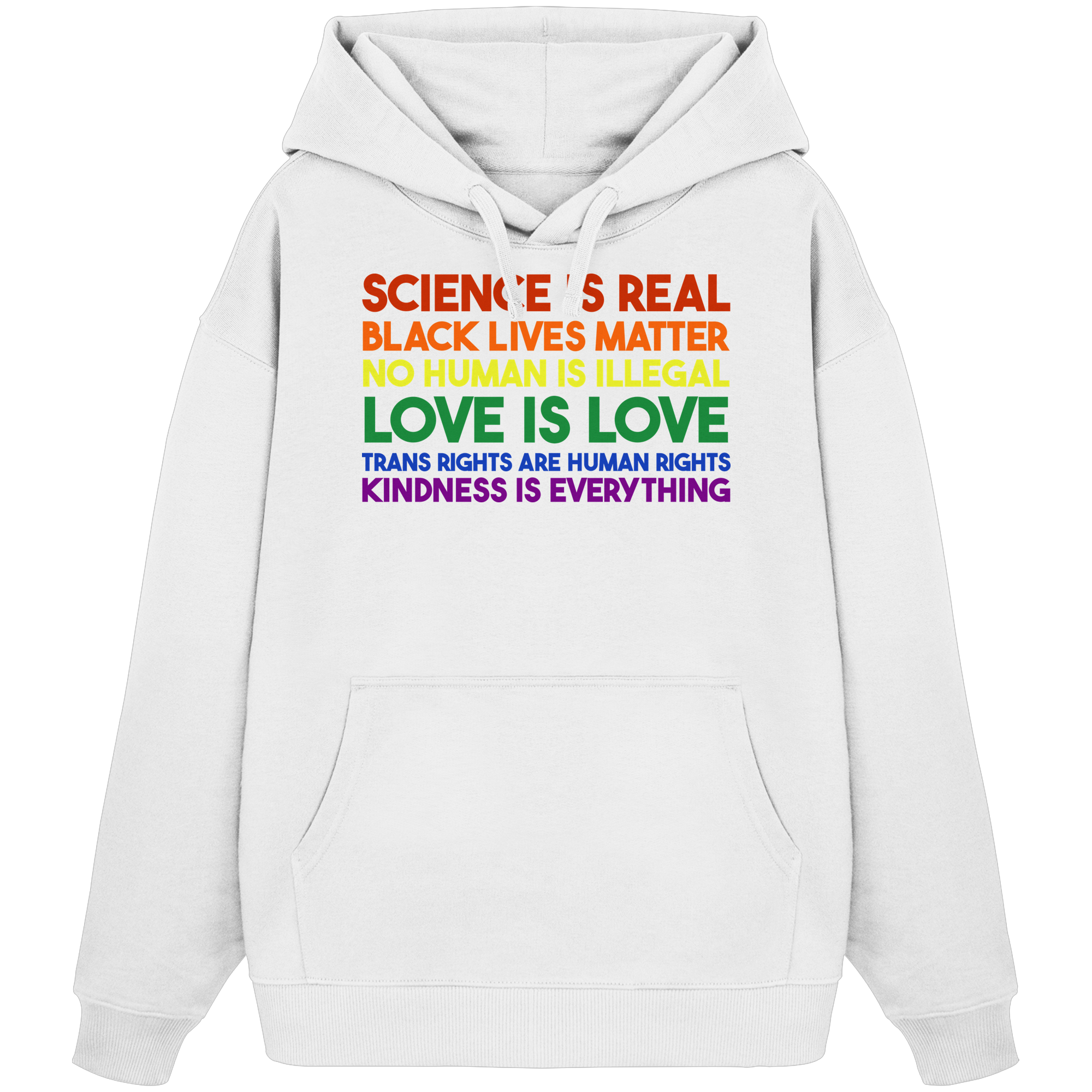 Kindness is Everything - Organic Oversize Hoodie