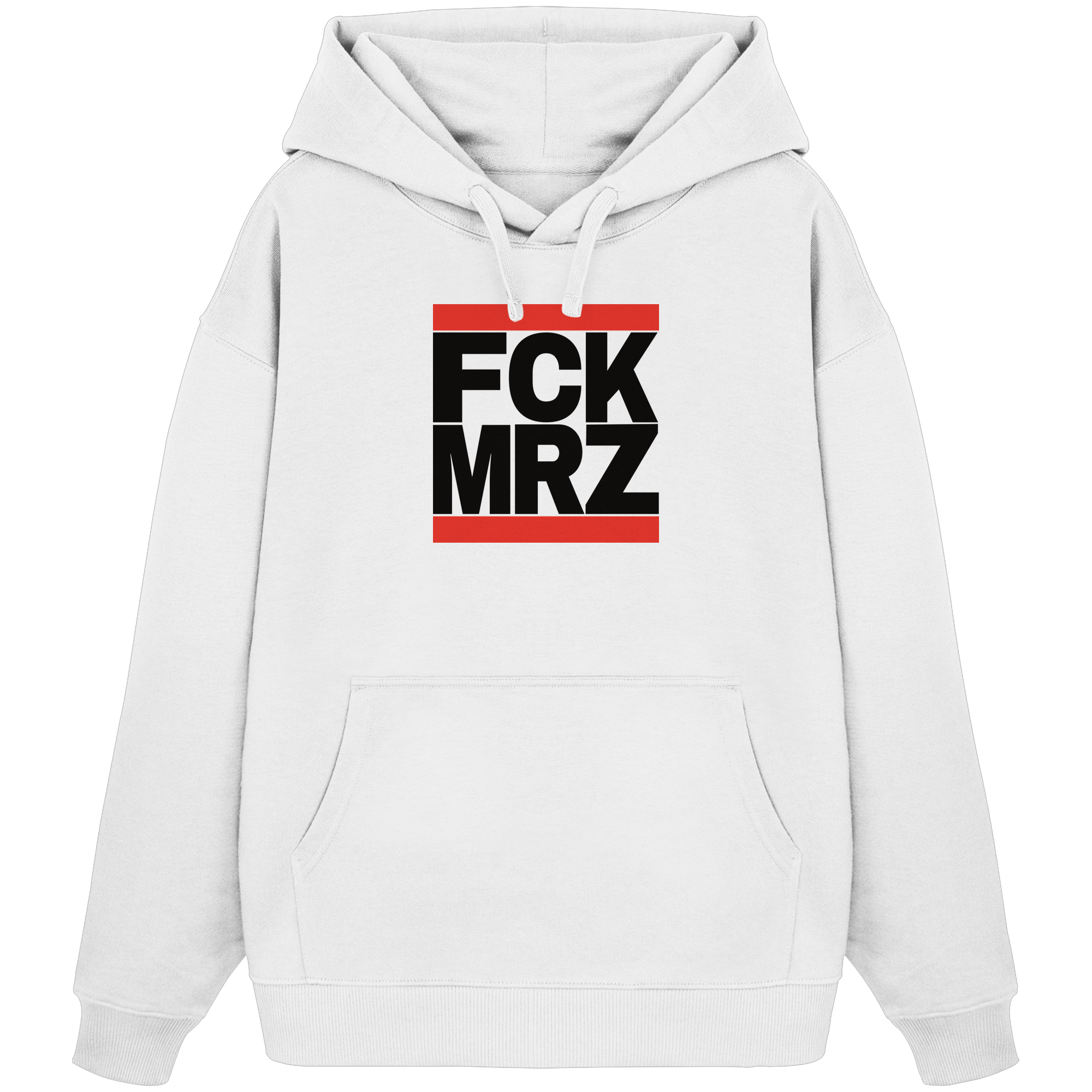FCK MRZ (schwarze Schrift) - Organic Oversize Hoodie