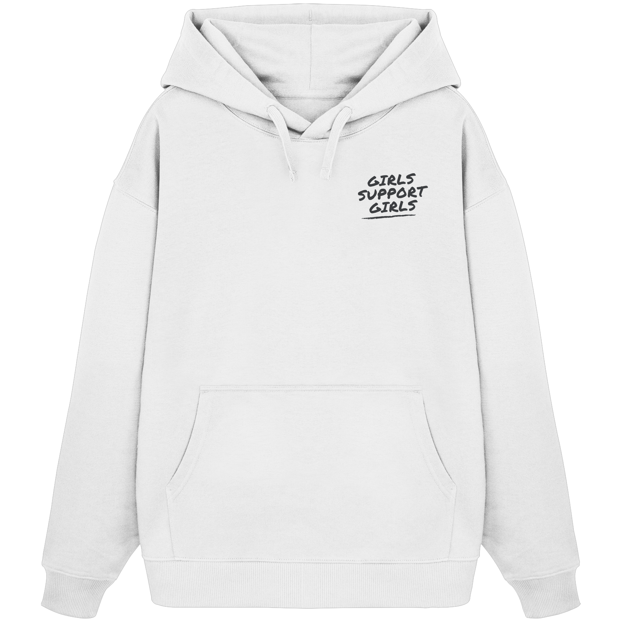 Girls Support Girls - Organic Oversize Hoodie