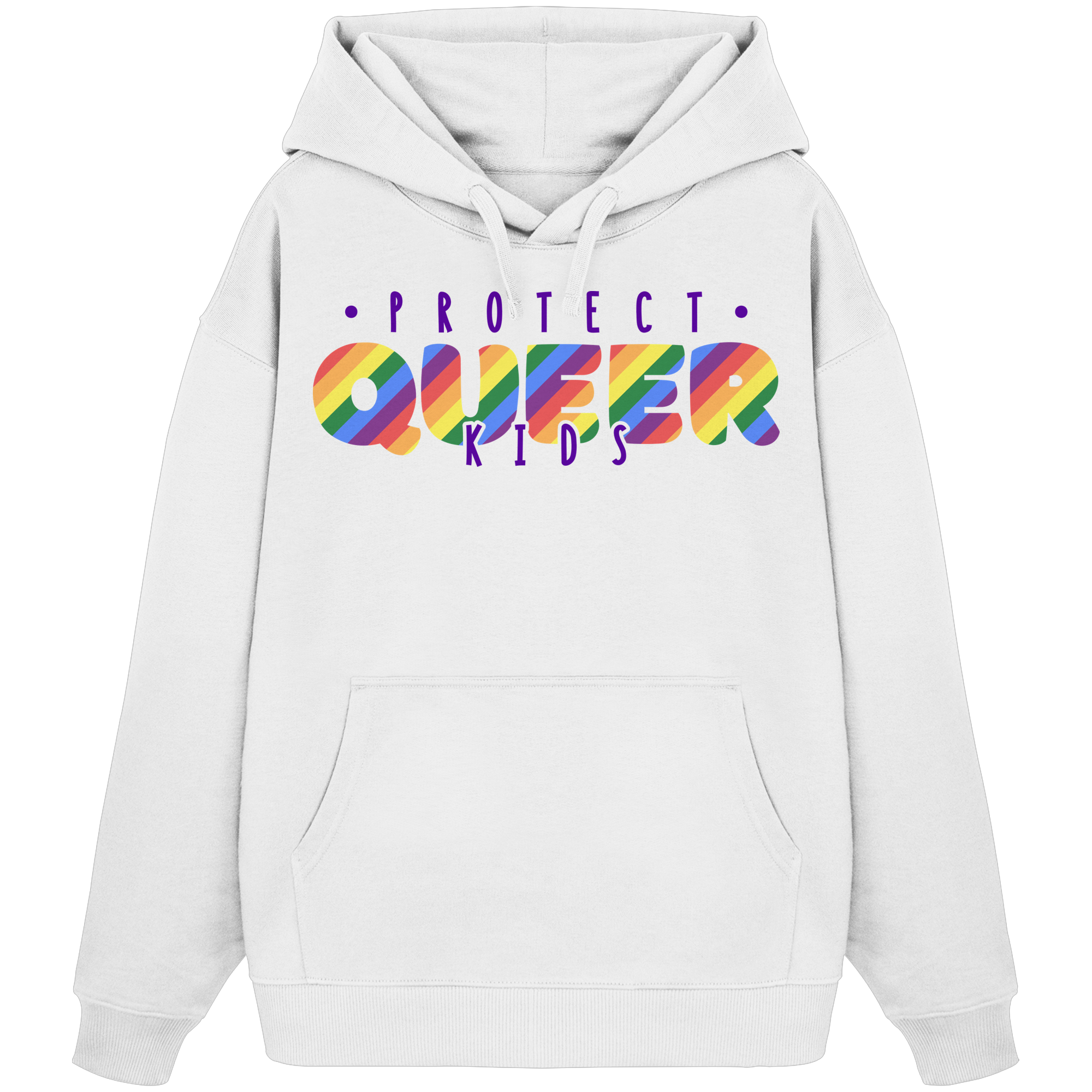 Protect Queer Kids - Organic Oversize Hoodie