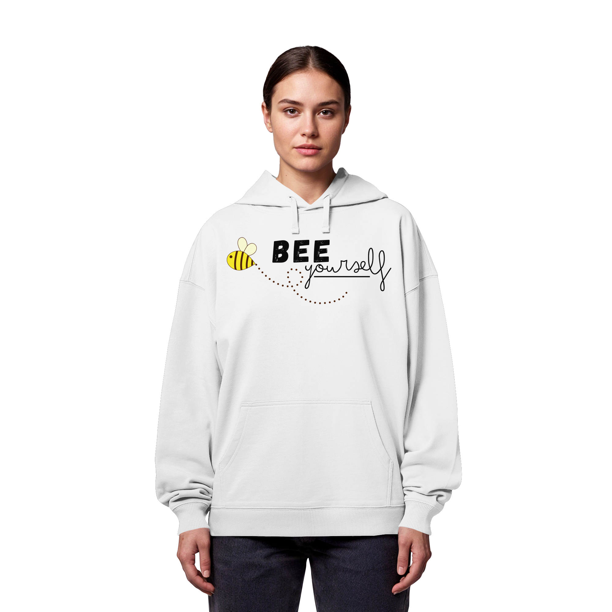 Bee yourself "Léon Edition" - Organic Oversize Hoodie
