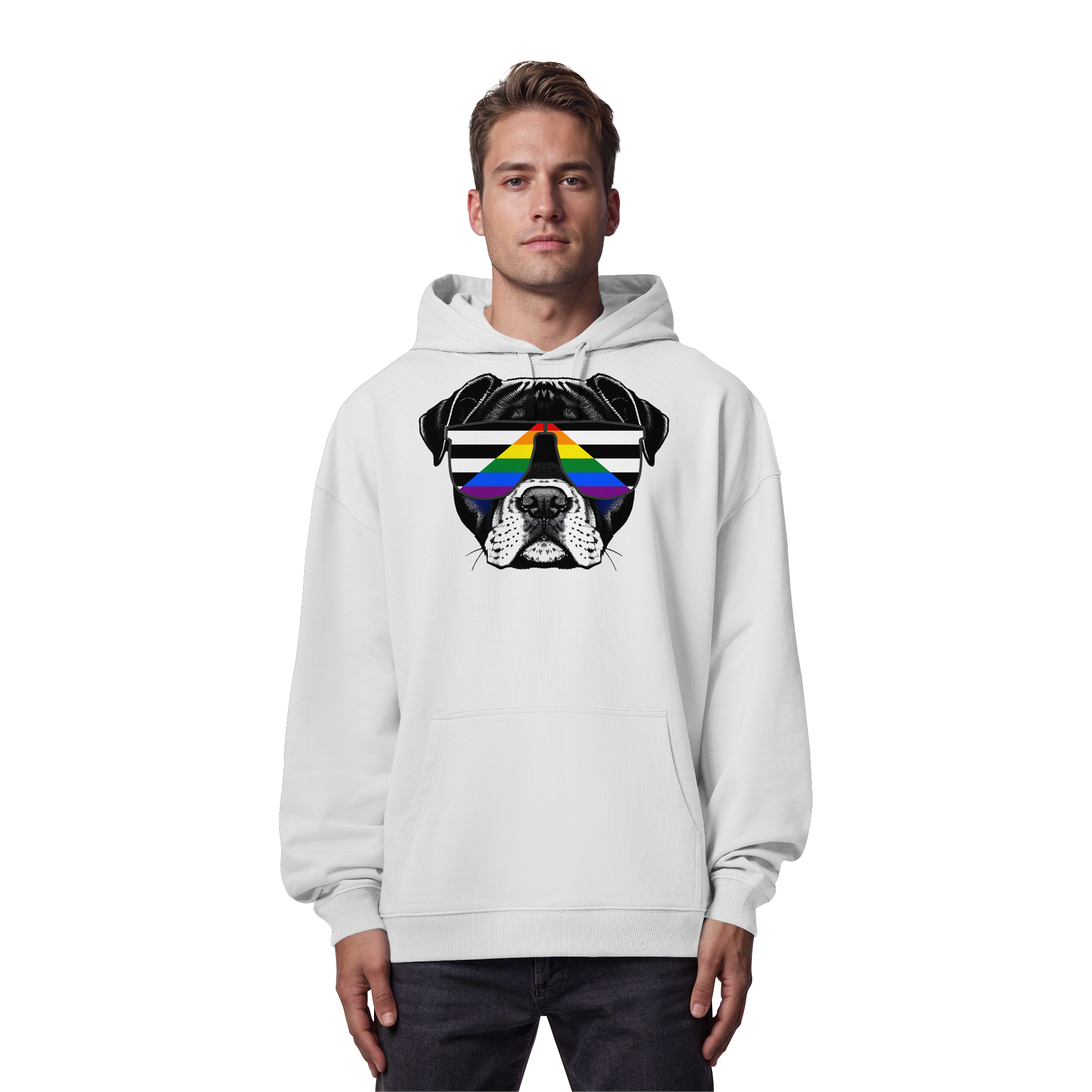 Straight Ally Doggo - Organic Oversize Hoodie