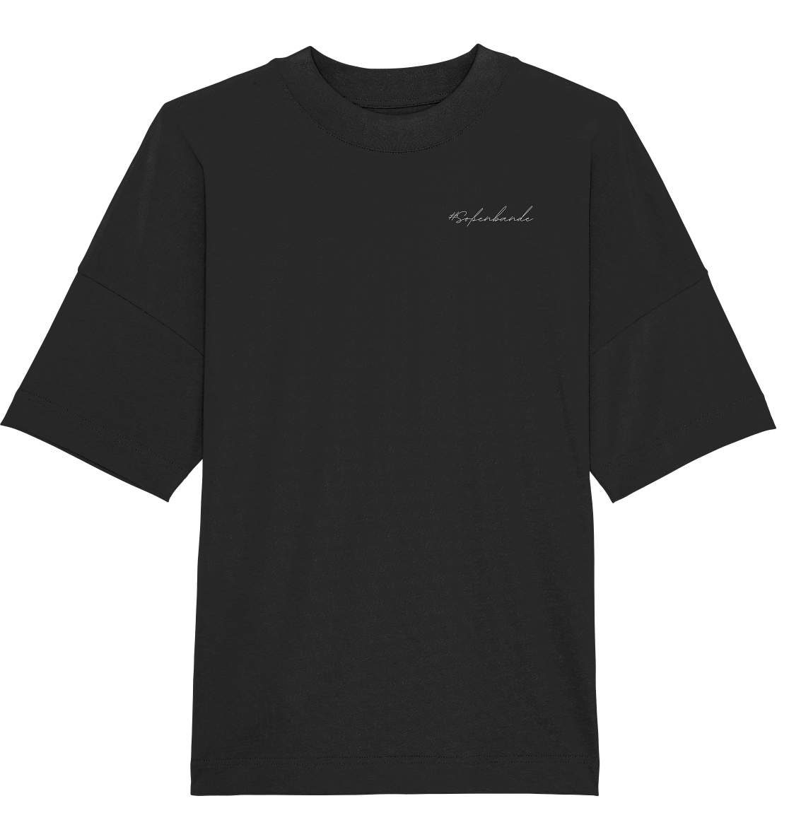 #Soßenbande (weiße Schrift) Oversize Shirt