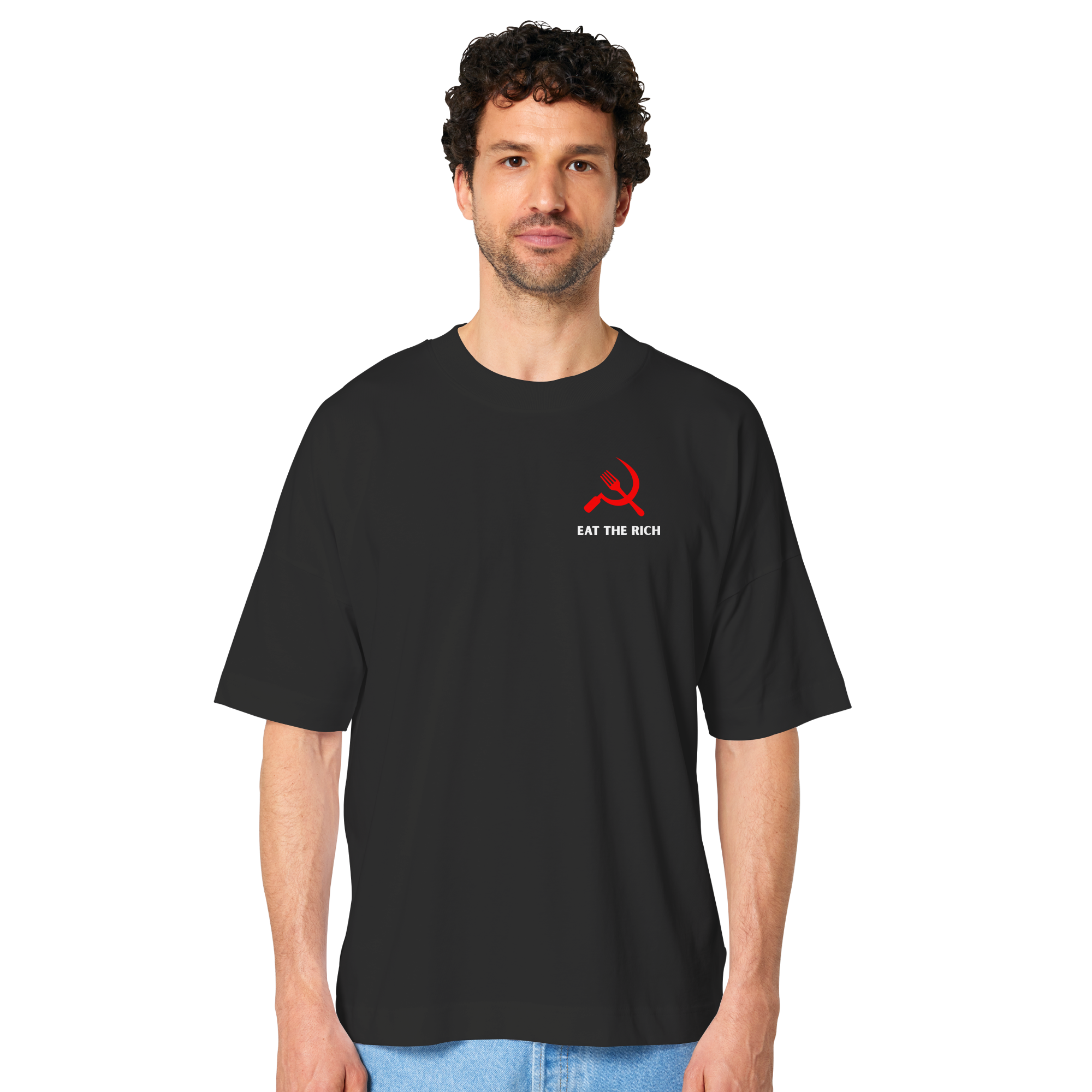 Eat the Rich "Gabel & Sichel Edition" - Organic Oversize Shirt