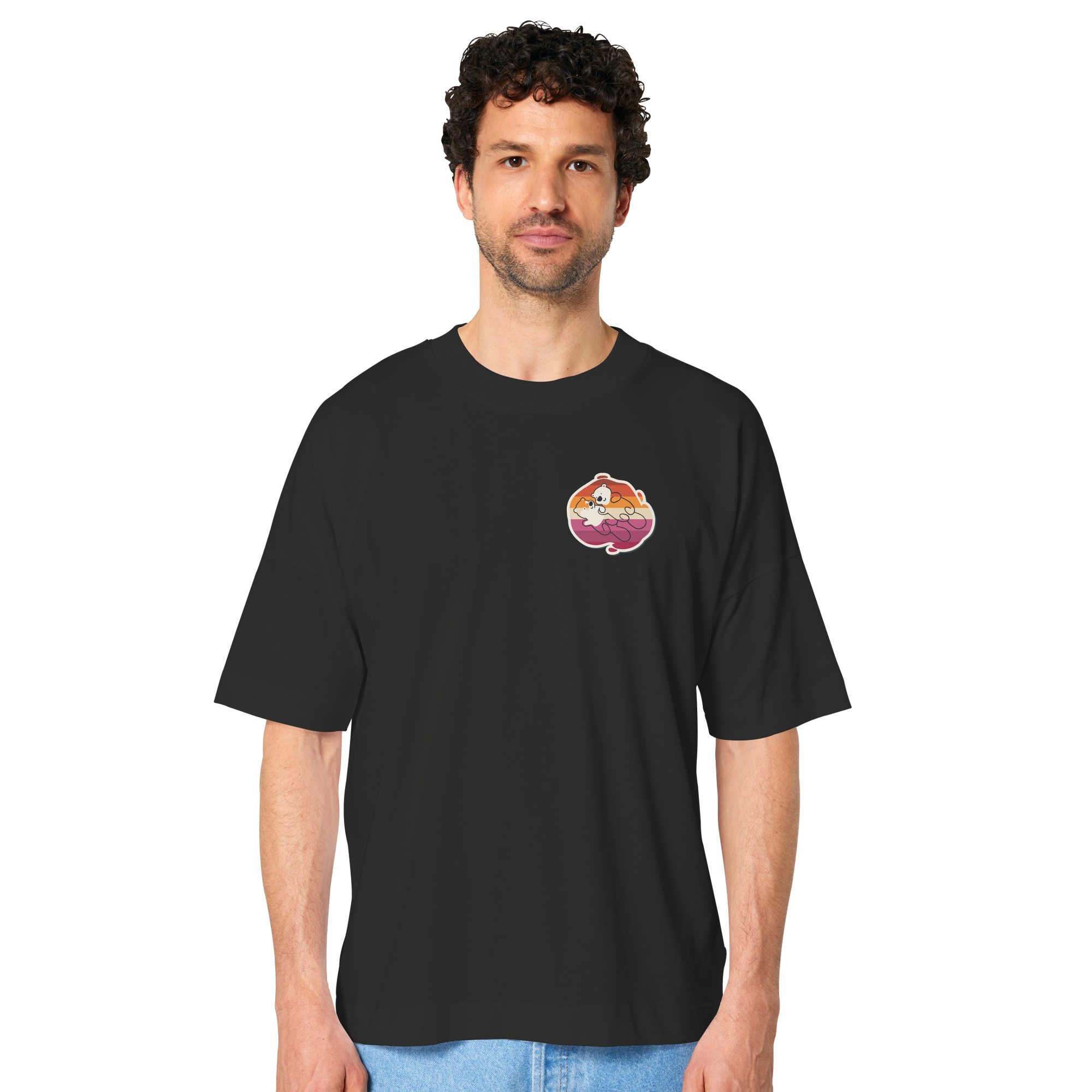 Lesbische Bieber - Organic Oversize Shirt