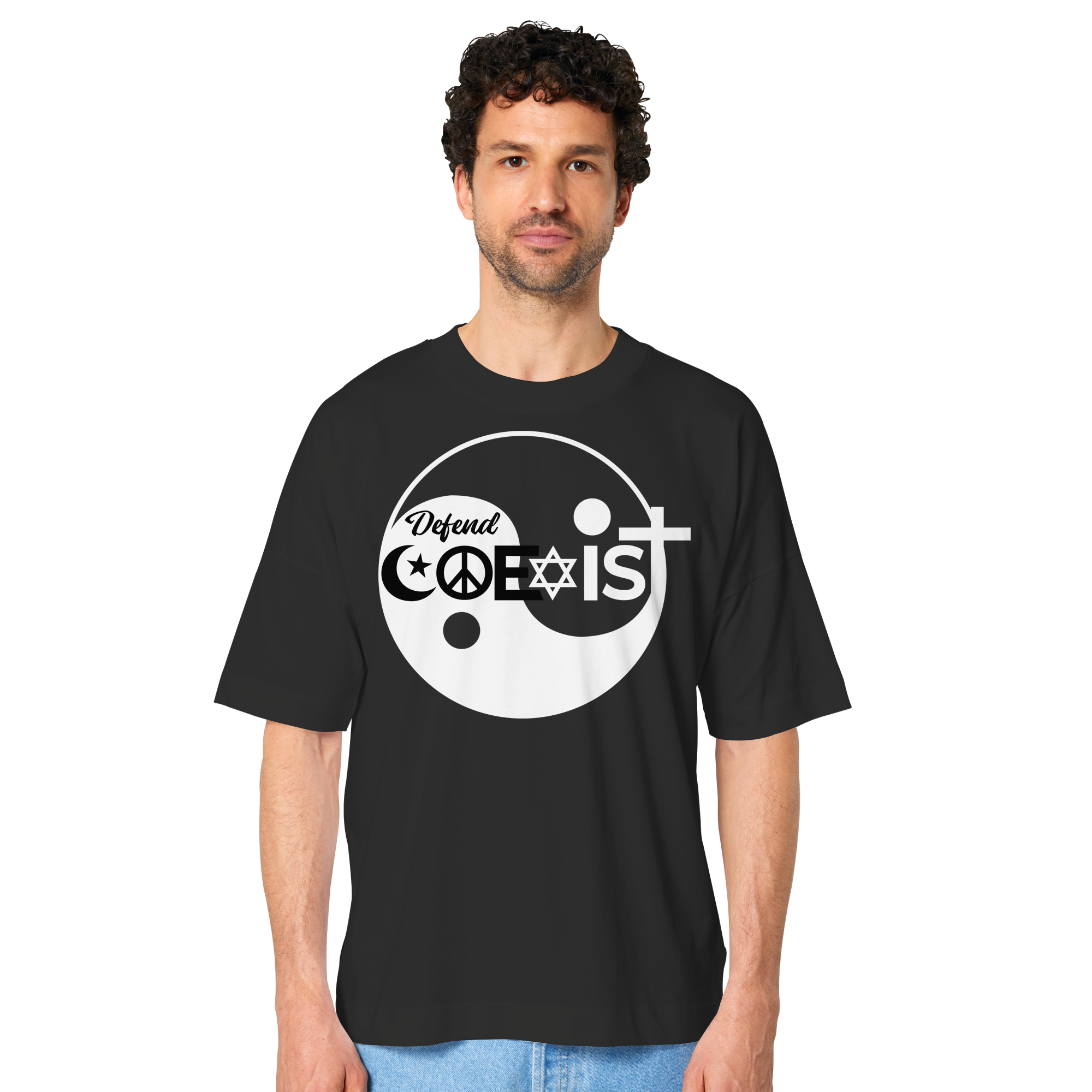 Defend Coexistence - Organic Oversize Shirt