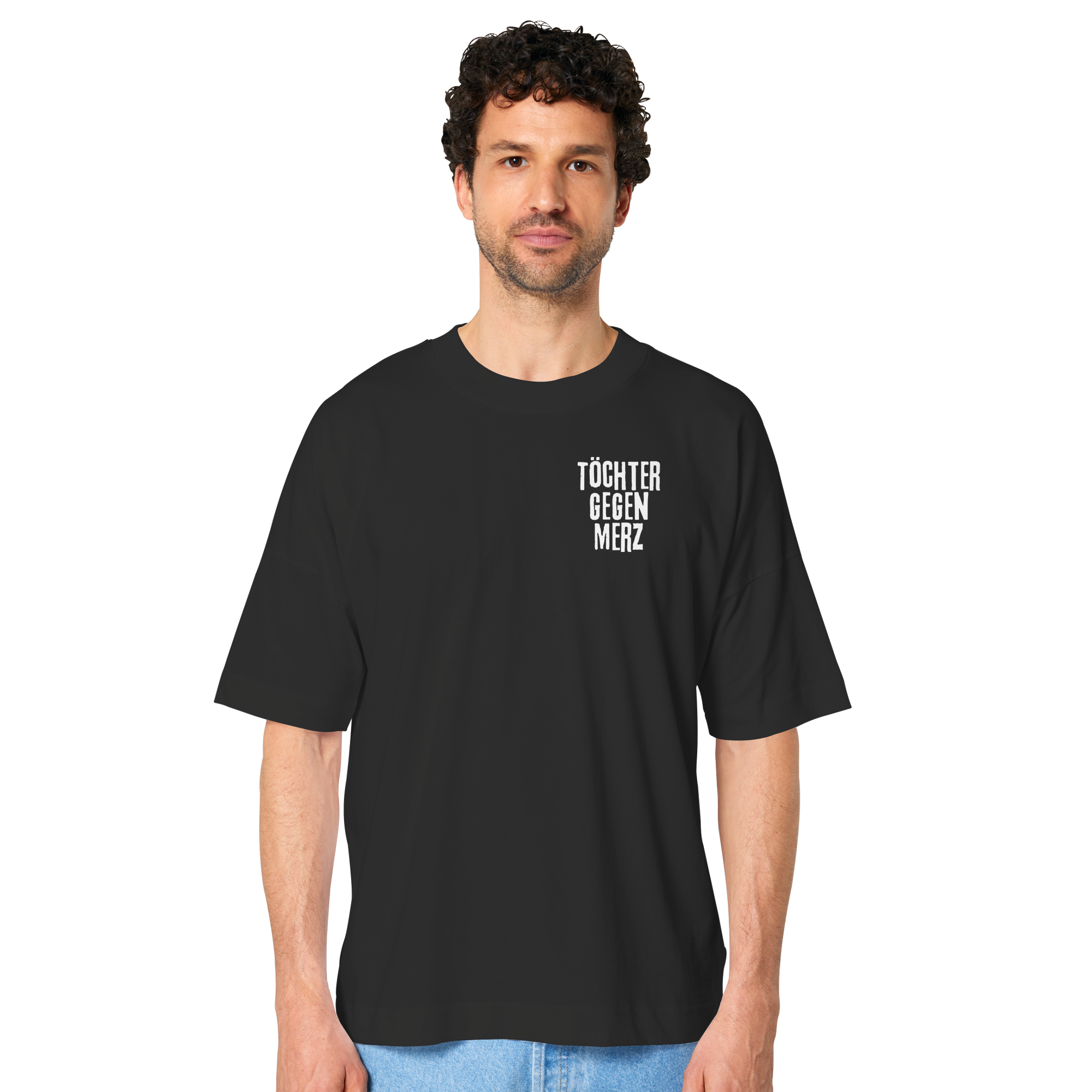 Töchter gegen Merz - Organic Oversize Shirt