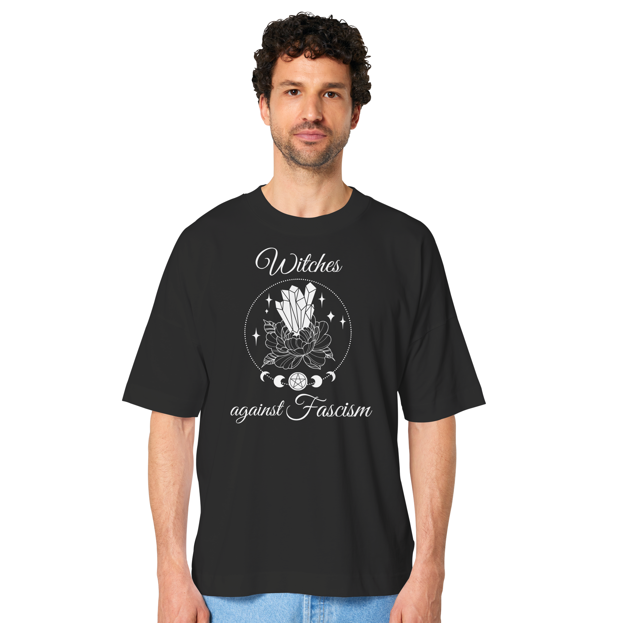 Witches against Fascism - Organic Oversize Shirt