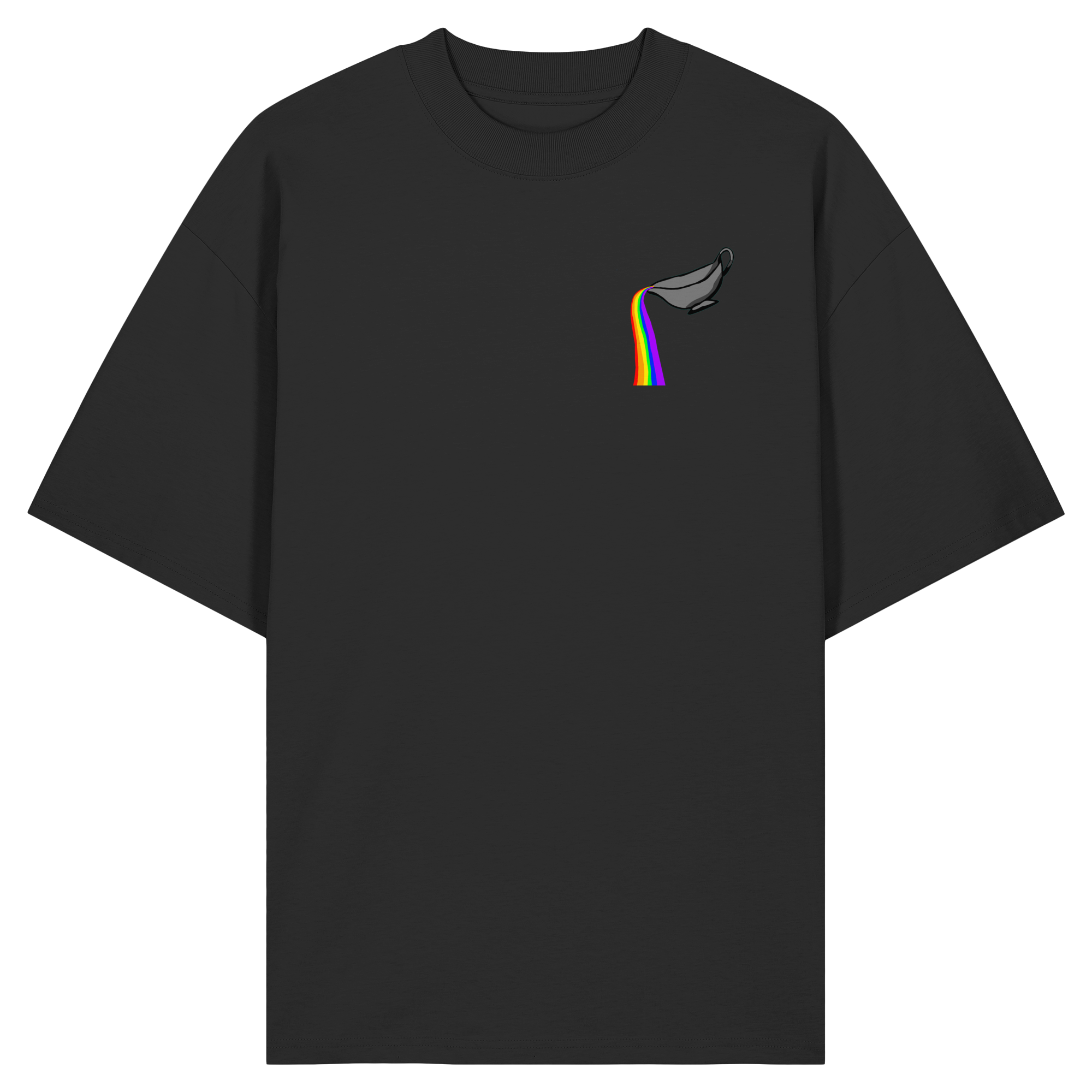 Regenbogen Soße: Sauciere - Organic Oversize Shirt