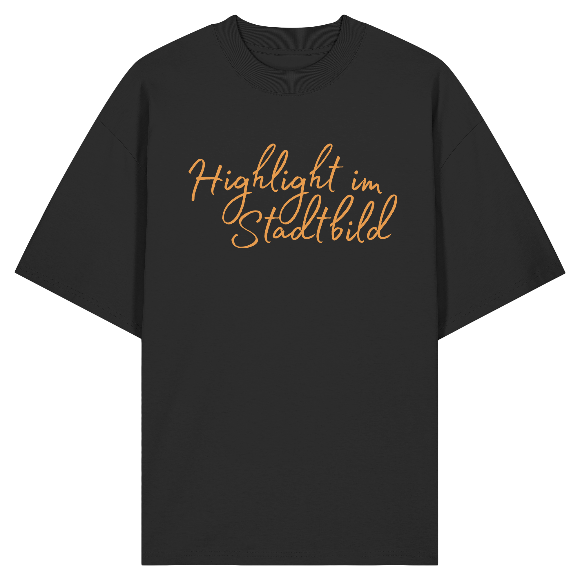 Highlight im Stadtbild - Organic Oversize Shirt