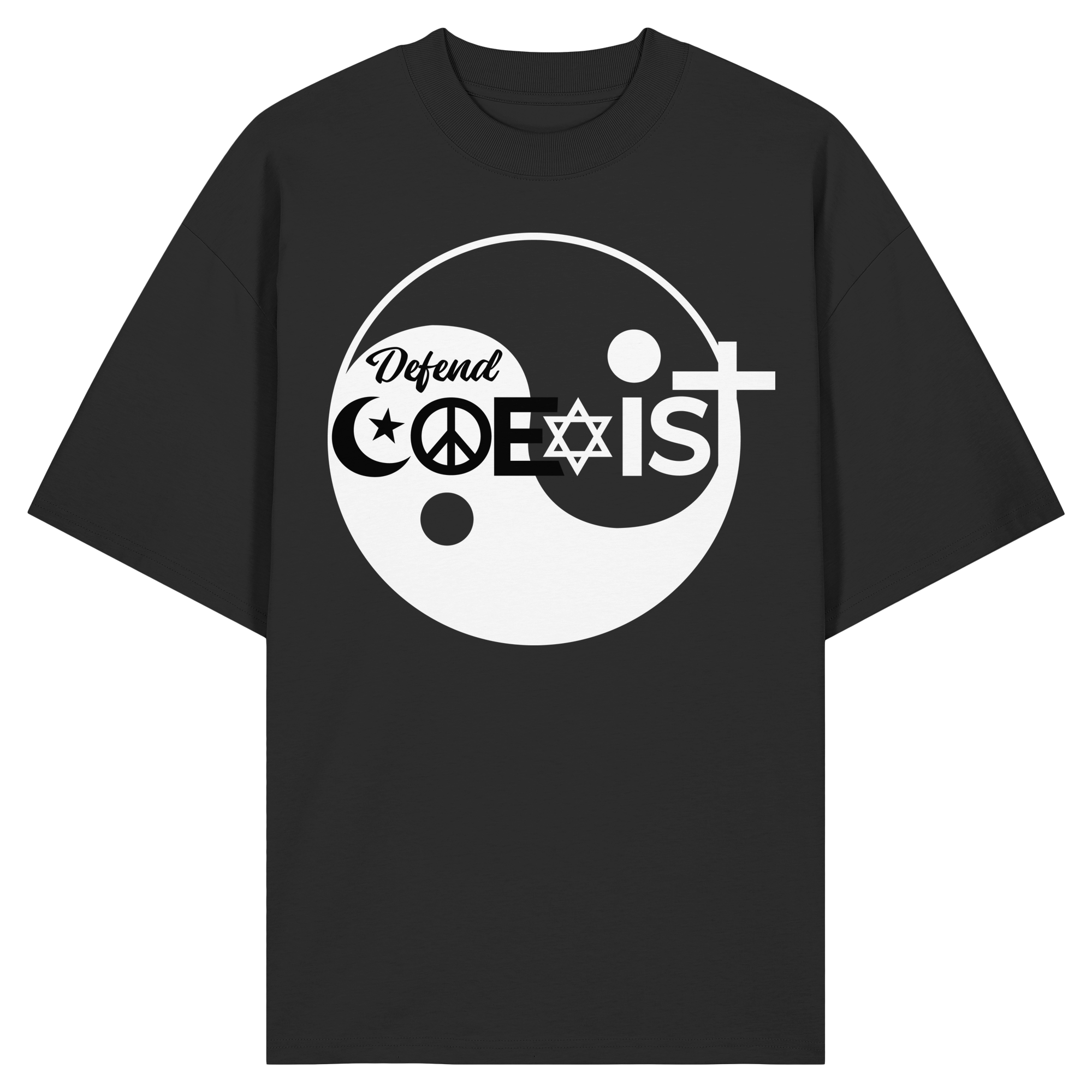 Defend Coexistence - Organic Oversize Shirt