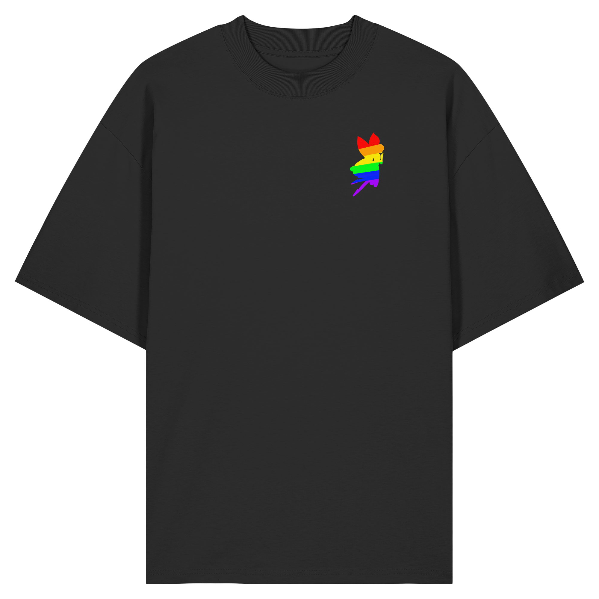 Regenbogen Fee - Organic Oversize Shirt
