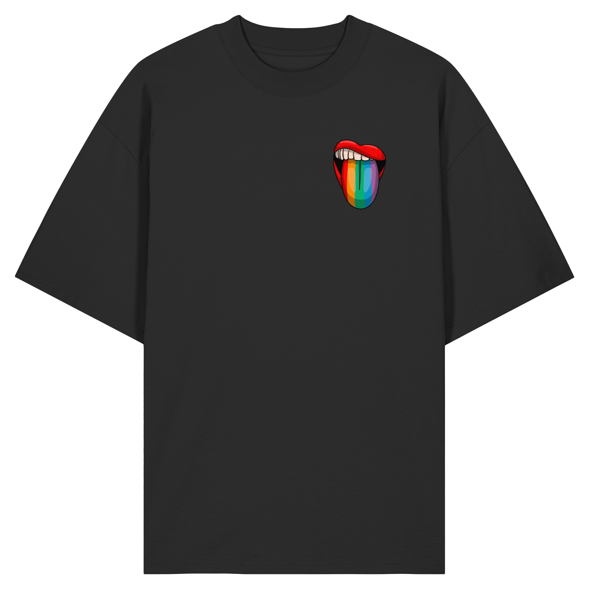 Speak Up or Shut Up Backprint - Organic Oversize Shirt