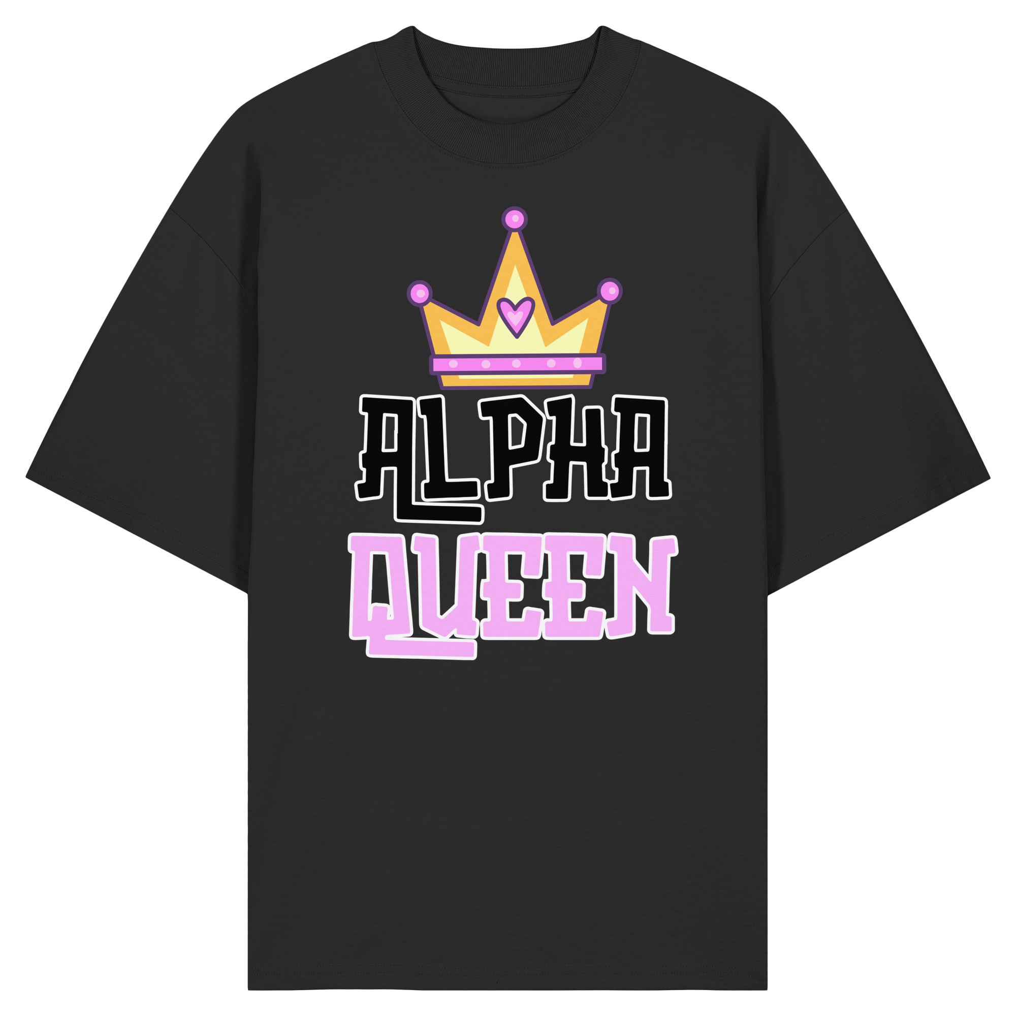 Alpha Queen - Organic Oversize Shirt