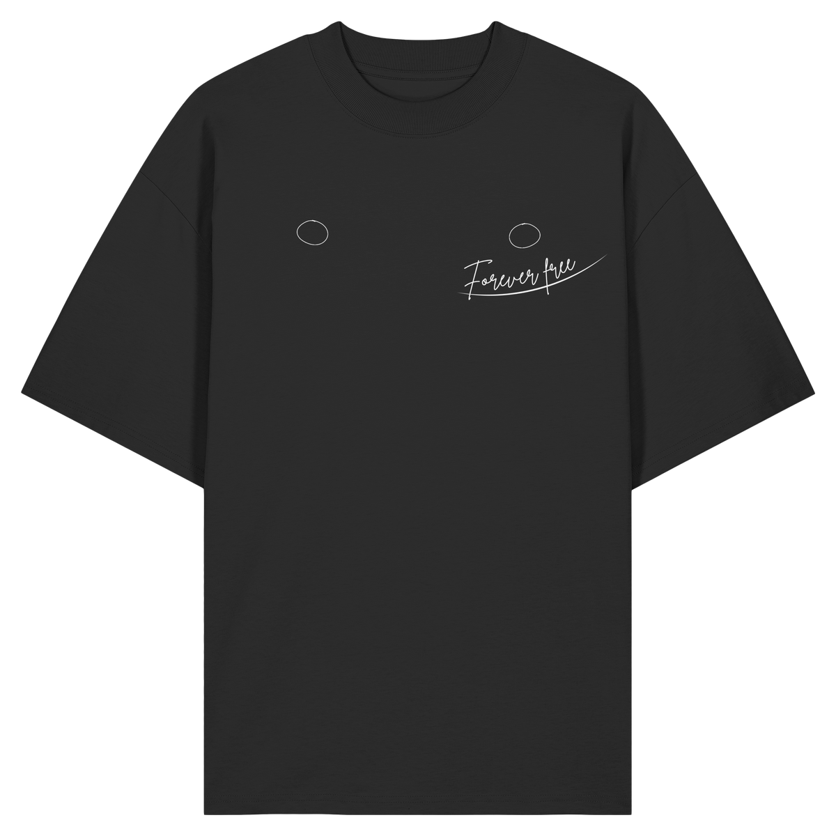 Forever Free nach Mastektomie "linksseitige Edition" - Organic Oversize Shirt